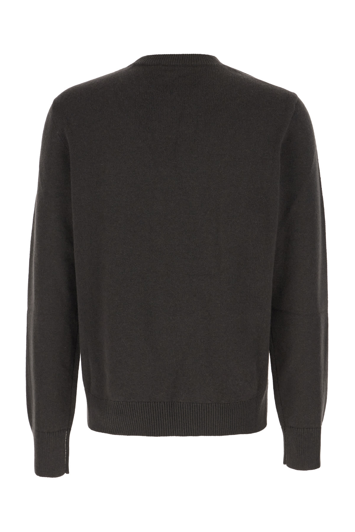 Burberry Equestrian Knight Cashmere Jumper In Black