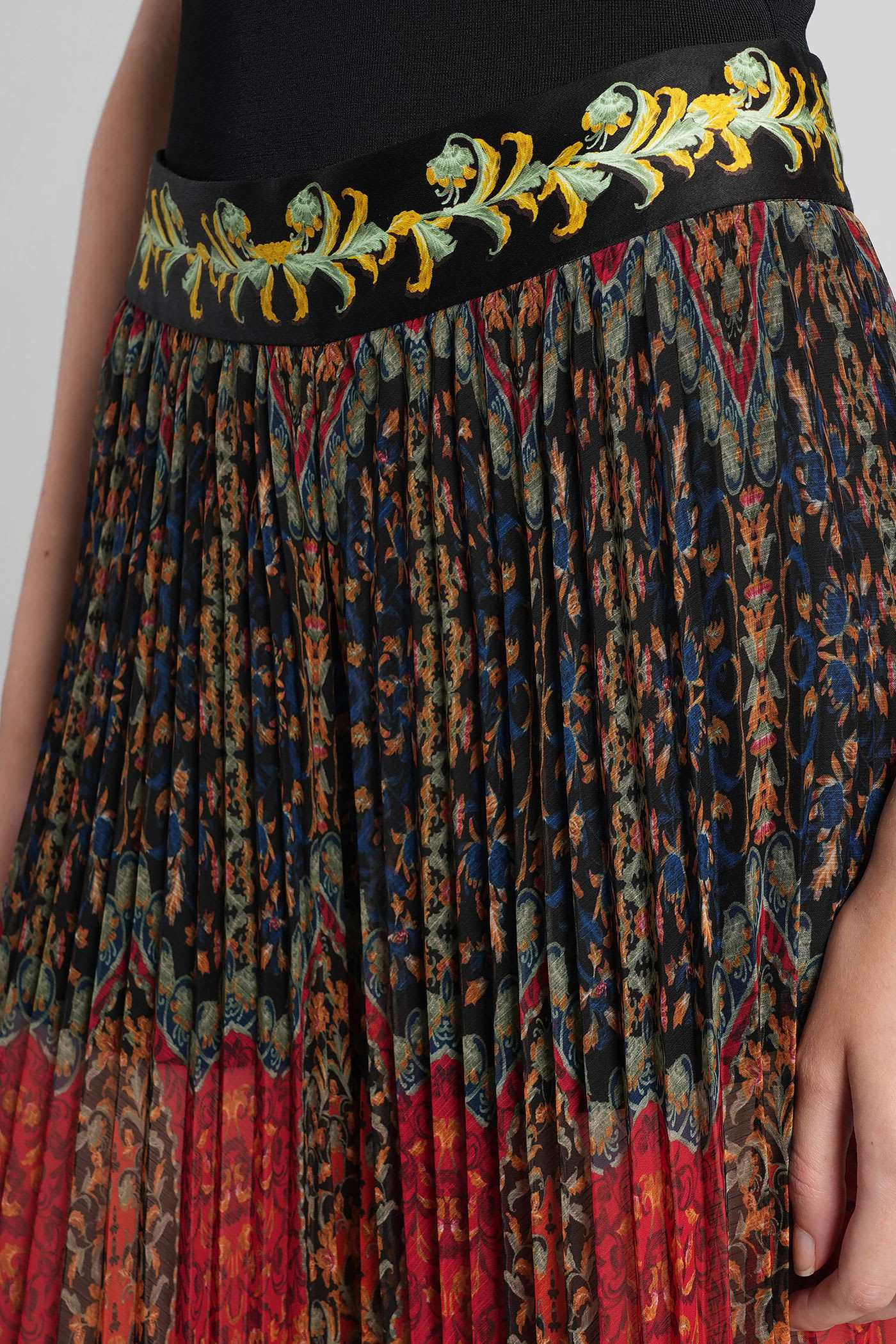 Alice And Olivia Copen Pants In Multicolor Polyester In Multi