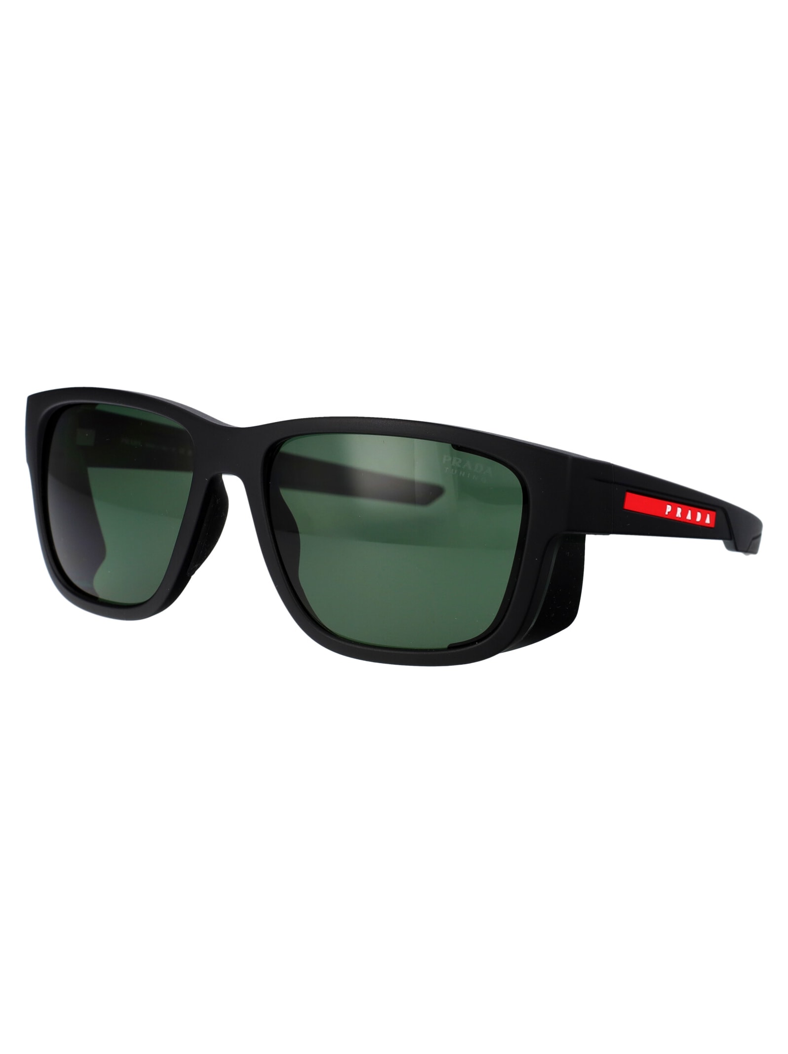 Prada 0ps 07ws Sunglasses In 1bo06u Matte Black