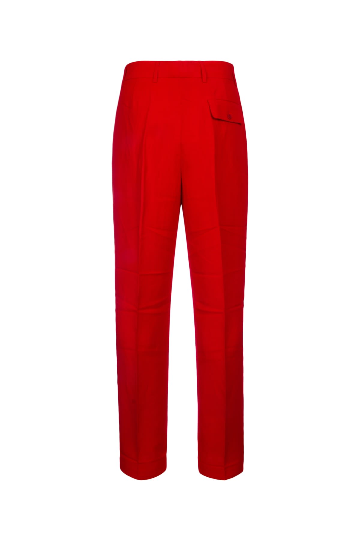 Shop Jacquemus Pantalone In Red