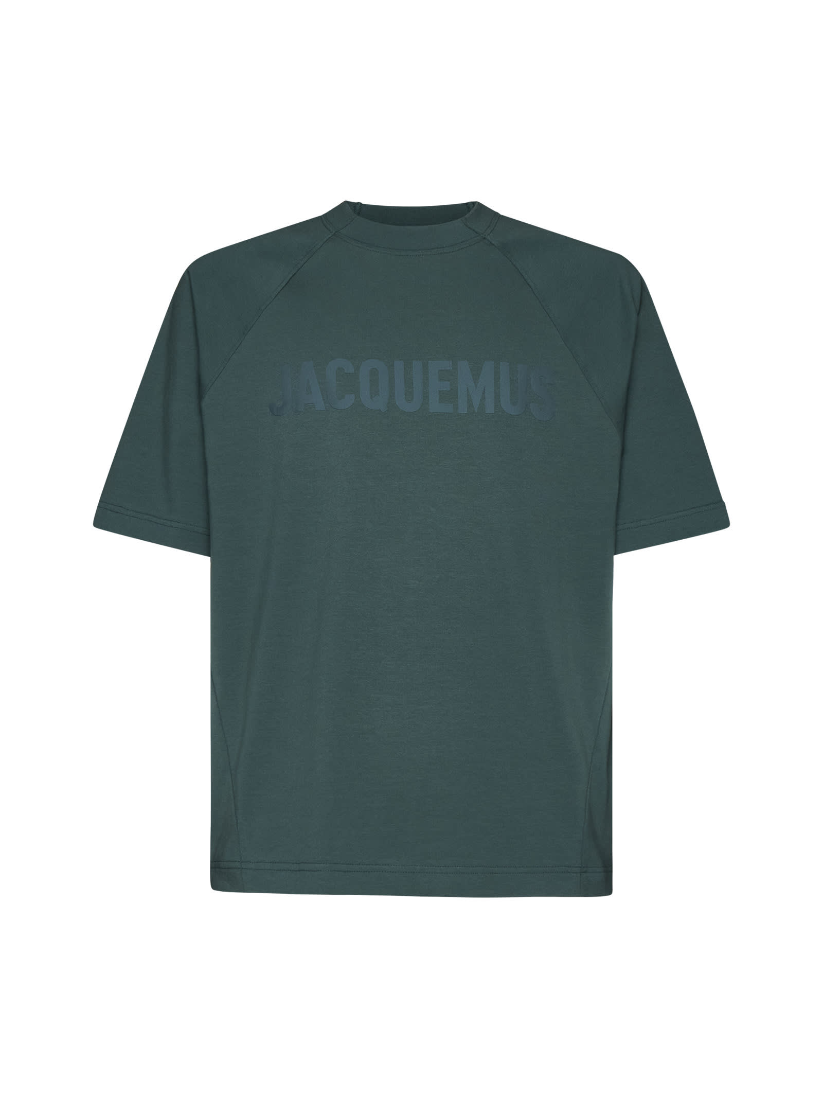 Shop Jacquemus T-shirt In Green