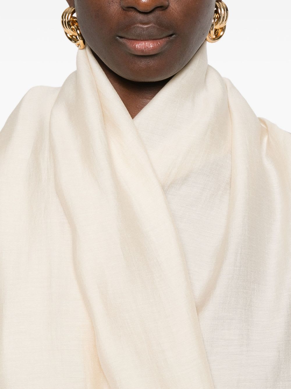 Totême Scarf Blouse In Neutral