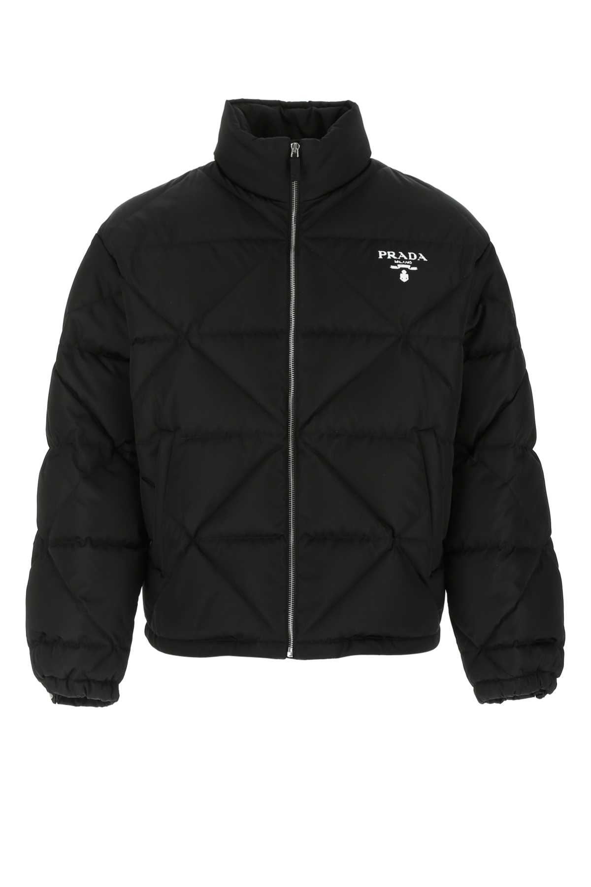 Black Re-nylon Down Jacket