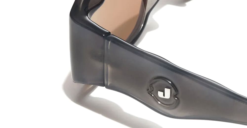 Junk Plastic Rehab Jive - Smoke Sunglasses In Gray