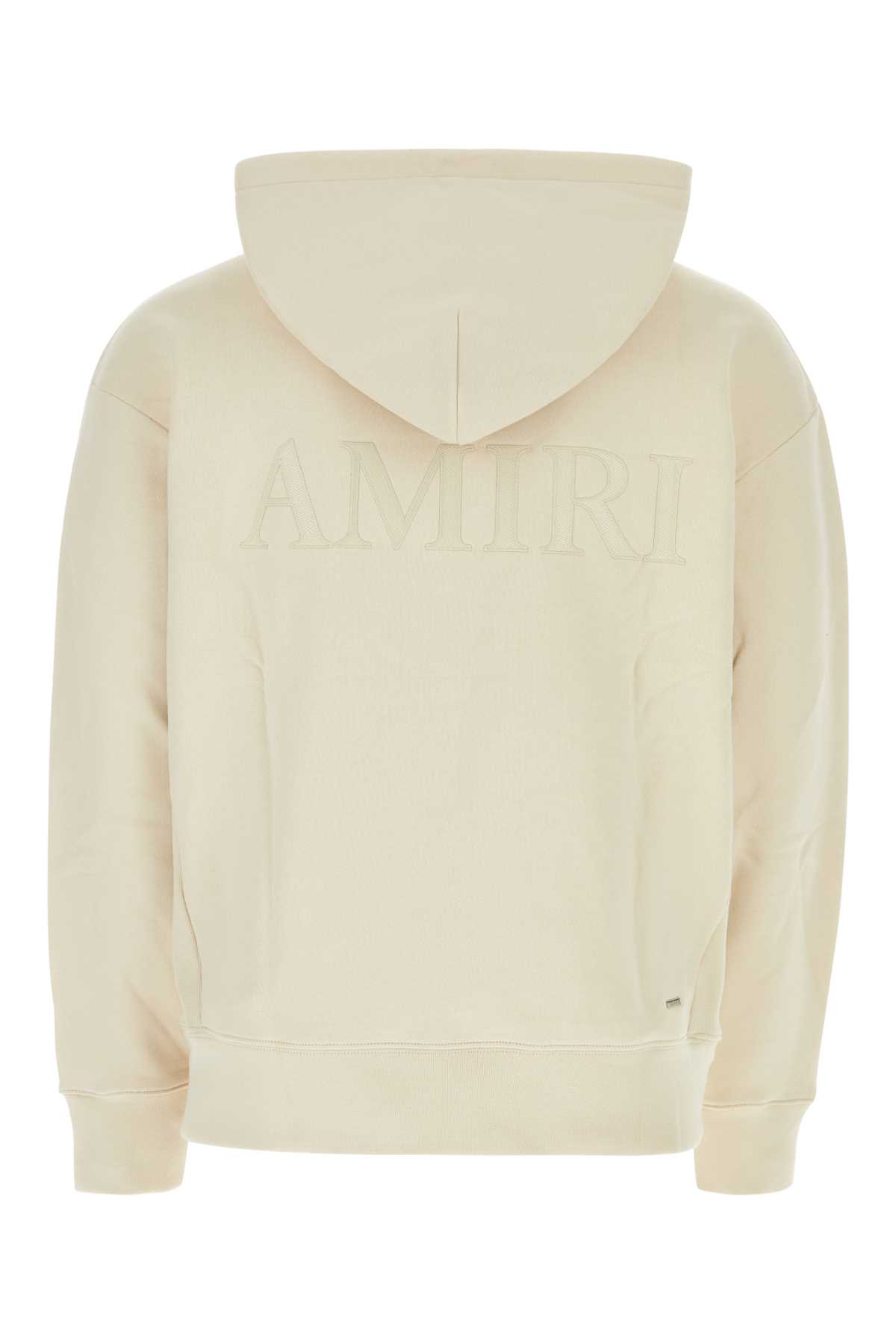 Shop Amiri Sand Cotton Sweatshirt In Birch