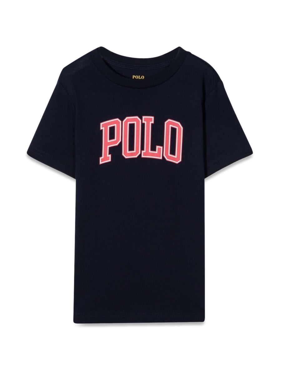 Polo Ralph Lauren Kids' T-shirt In Blue