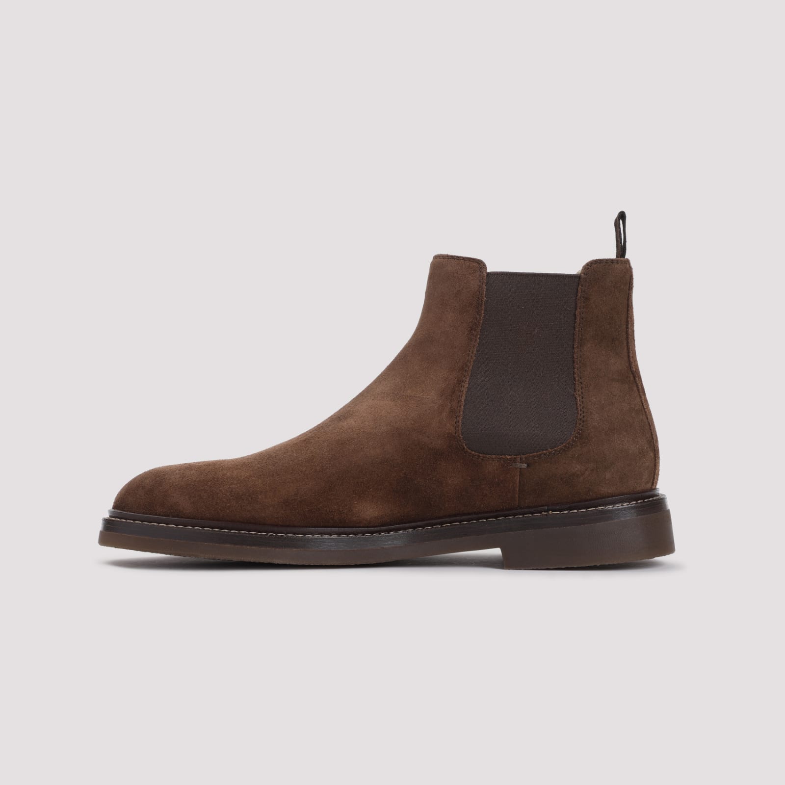 Shop Brunello Cucinelli Ankle Boot In Mustang