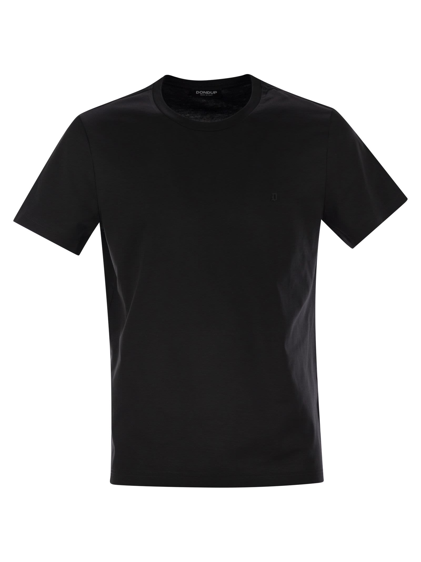 Dondup T-shirt With Logo In Black
