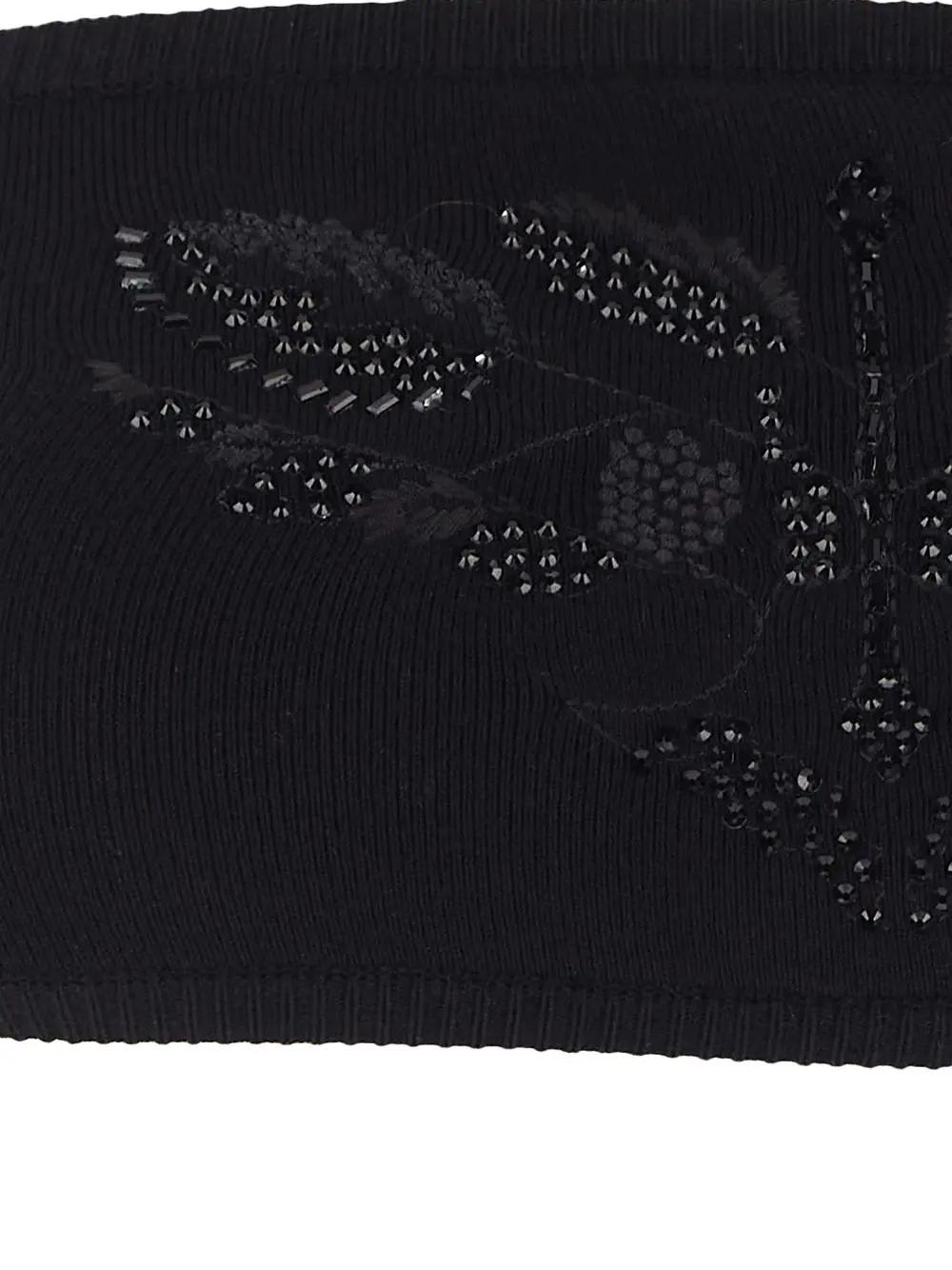 Shop Max Mara Top Knit In Black