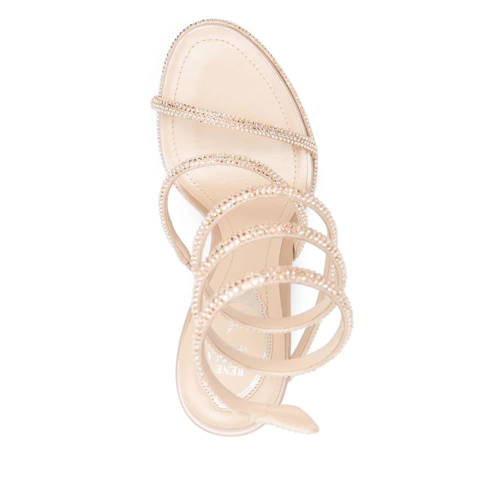 René Caovilla Shoes In Neutral