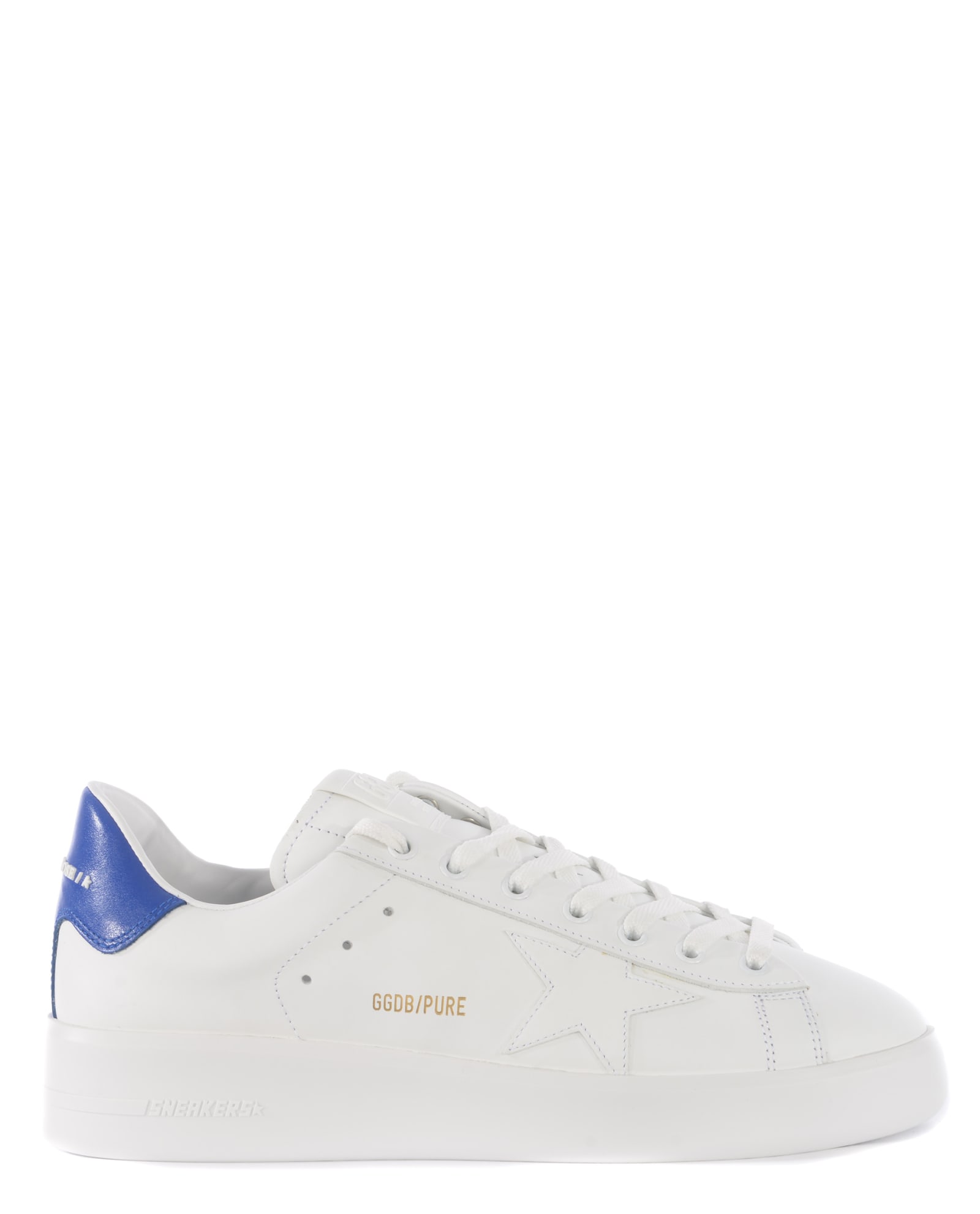 Golden Goose Trainers In Bianco