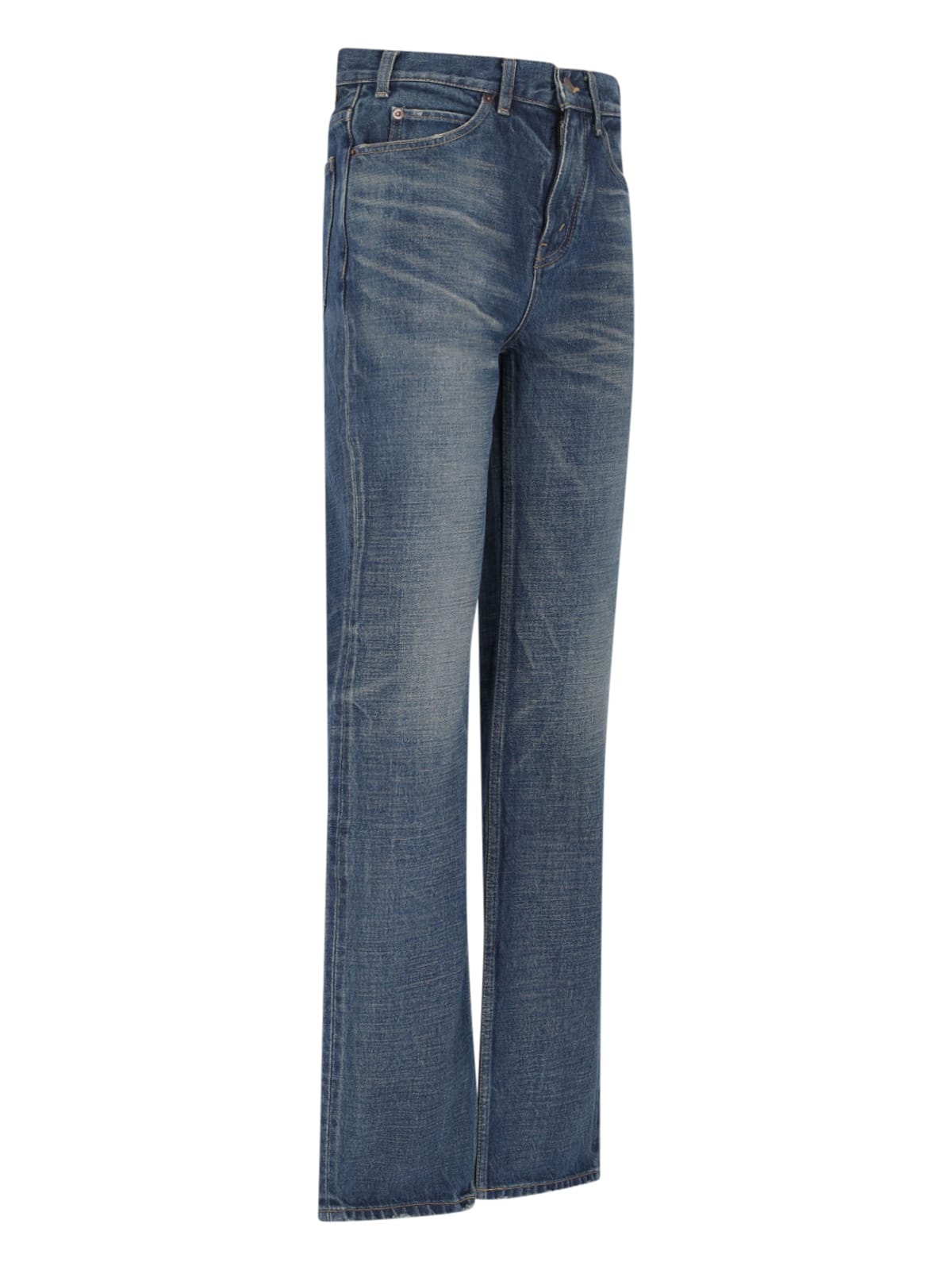 Celine Jean Françoise Straight Jeans In Blue