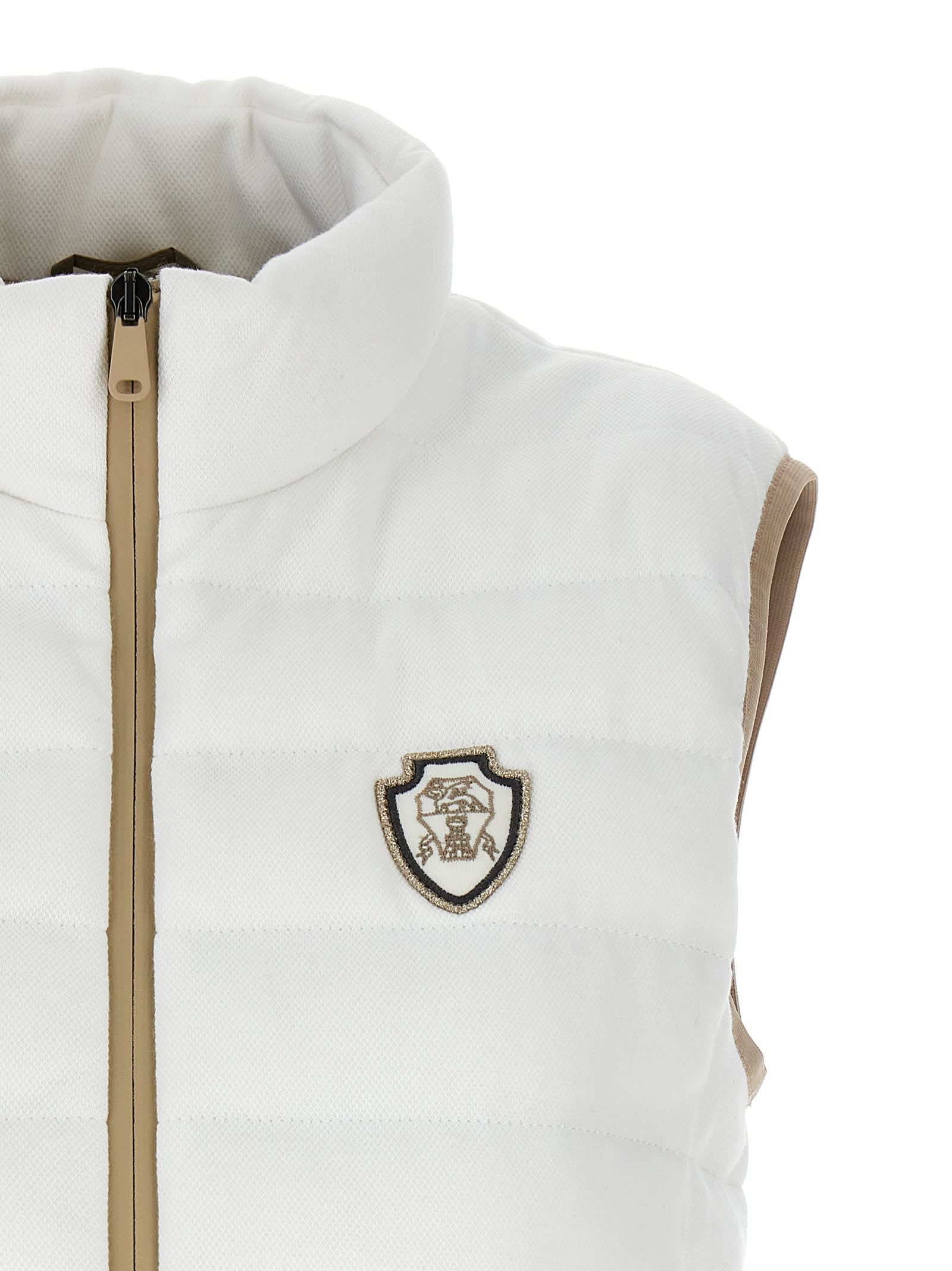 BRUNELLO CUCINELLI LOGO VEST