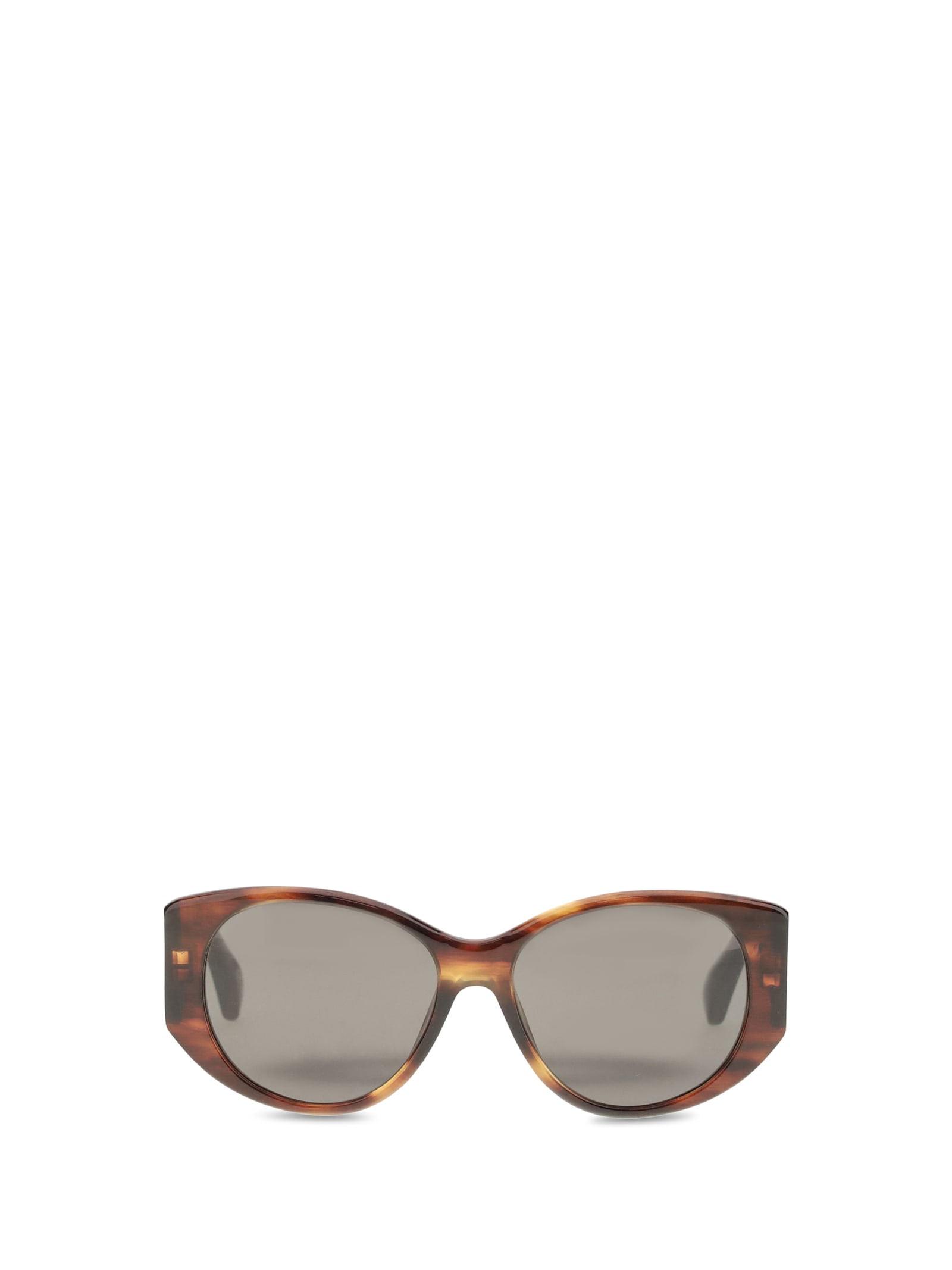 Balenciaga Women Acetate Sunglasses In Brown