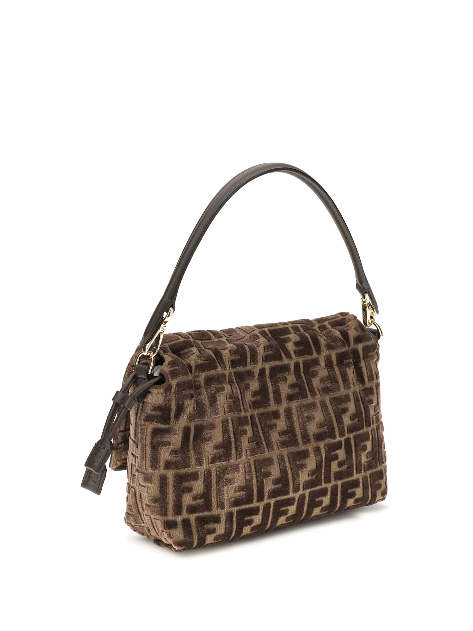 Fendi Medium Mamma Baguette Shoulder Bag In Brown
