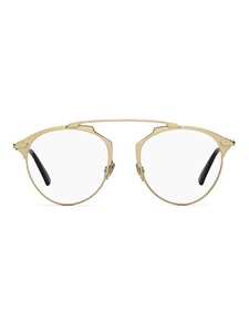 Shop Dior Sorealo Eyewear In Gold