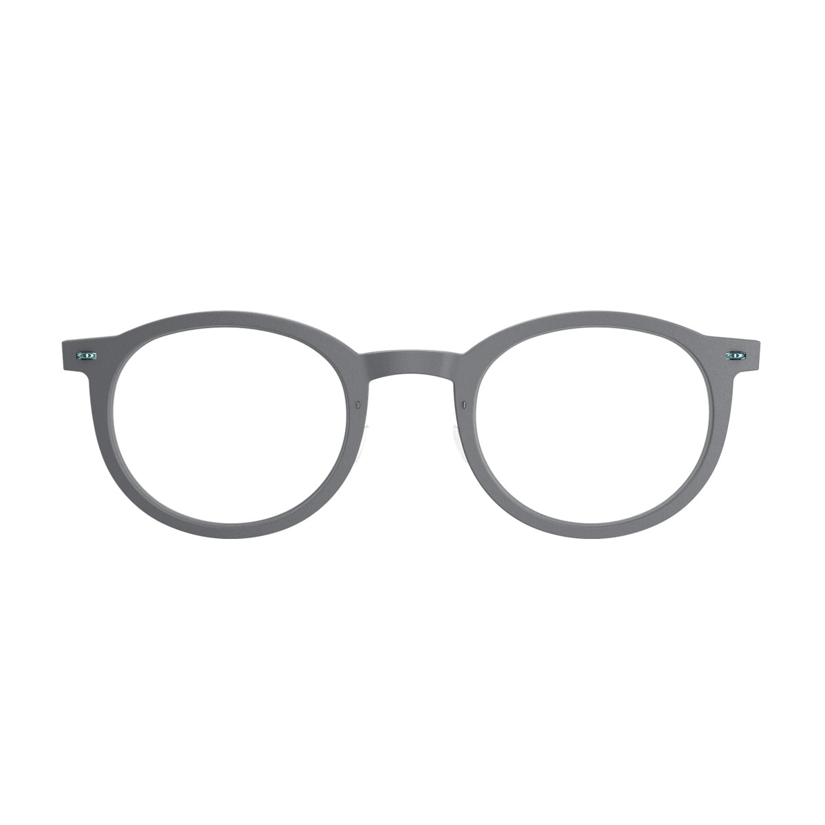 Shop Lindberg N.o.w. 6636 D15 P85 804 Nero Satinato Turchese Glasses