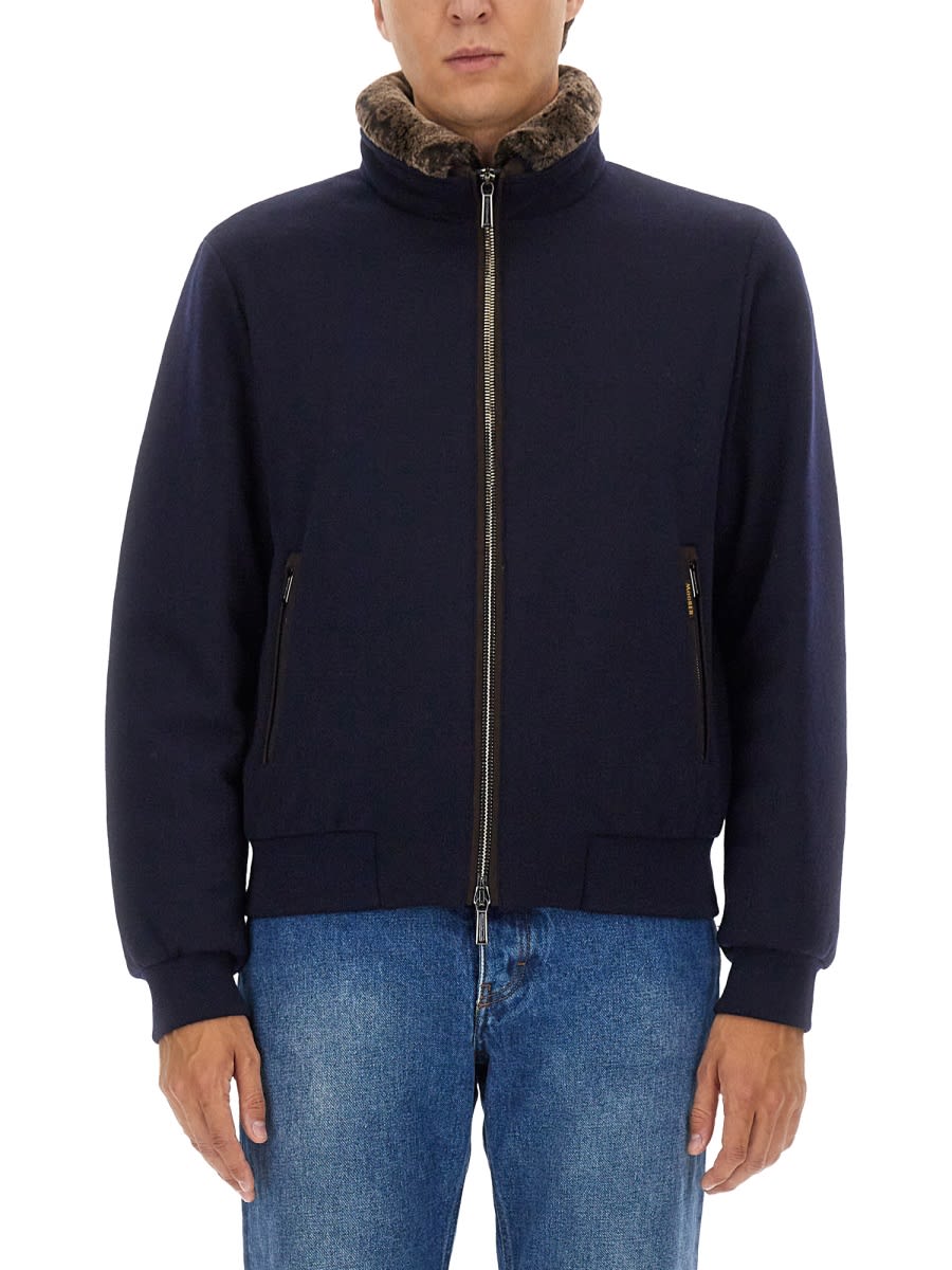 Moorer Jacket Bellati In Blue