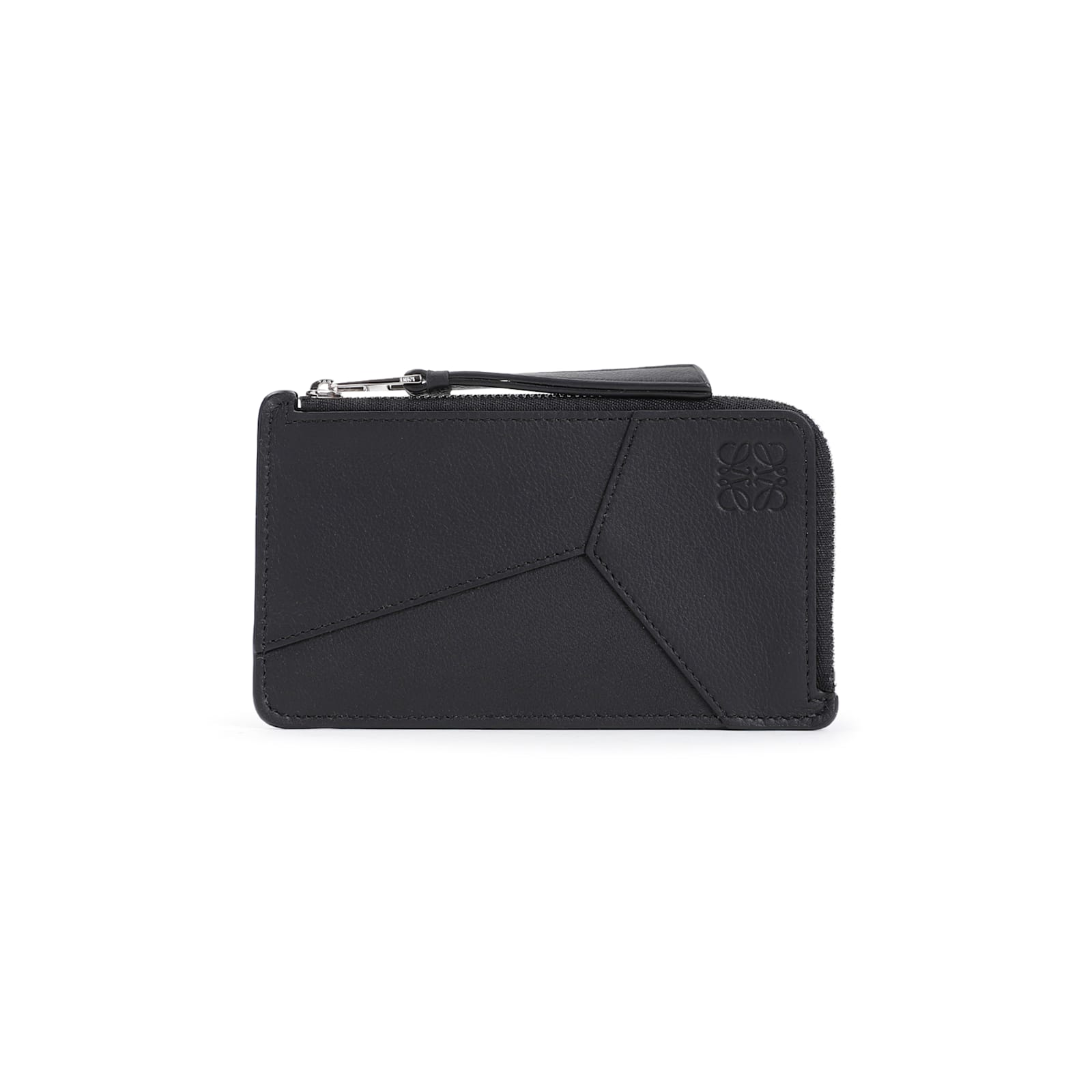 Loewe Puzzle Edge Coin Card Holder In Blue