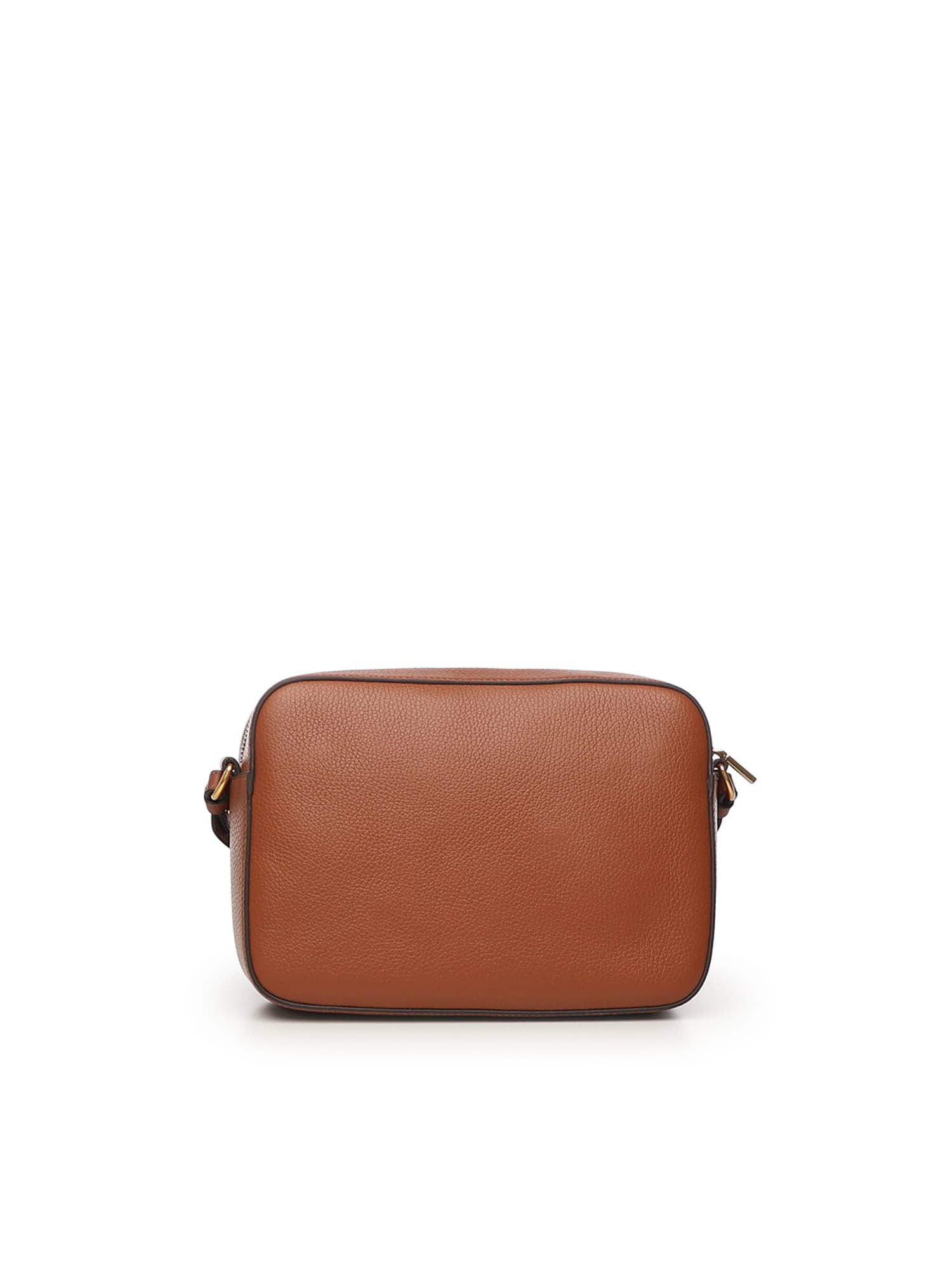 Coccinelle Beat Leather Bag In Brown