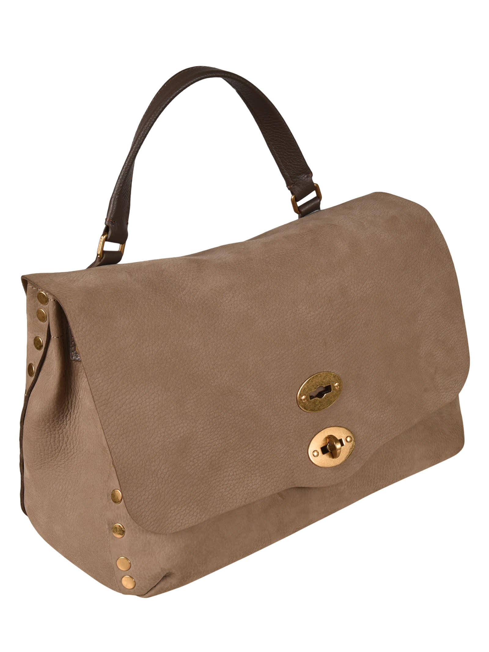 Zanellato Postina Jones Luxethic Shoulder Bag In Grey