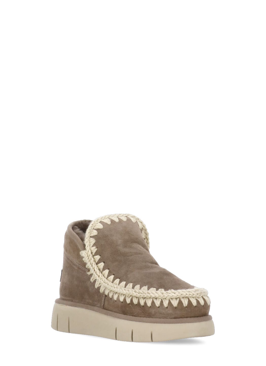 Shop Mou Eskimo Bounce Boots In Brown