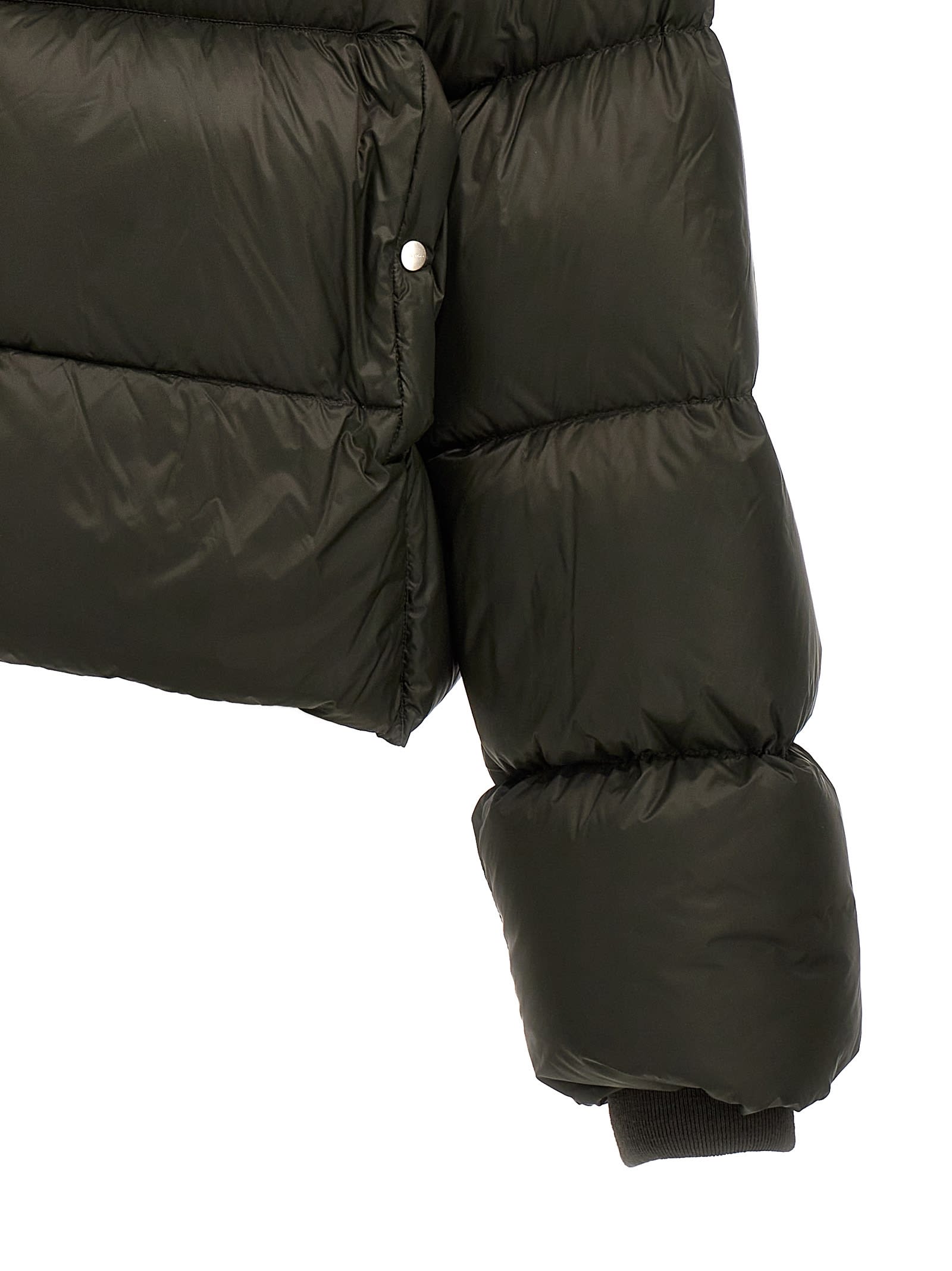 Shop Rick Owens Turtle Down Jacket