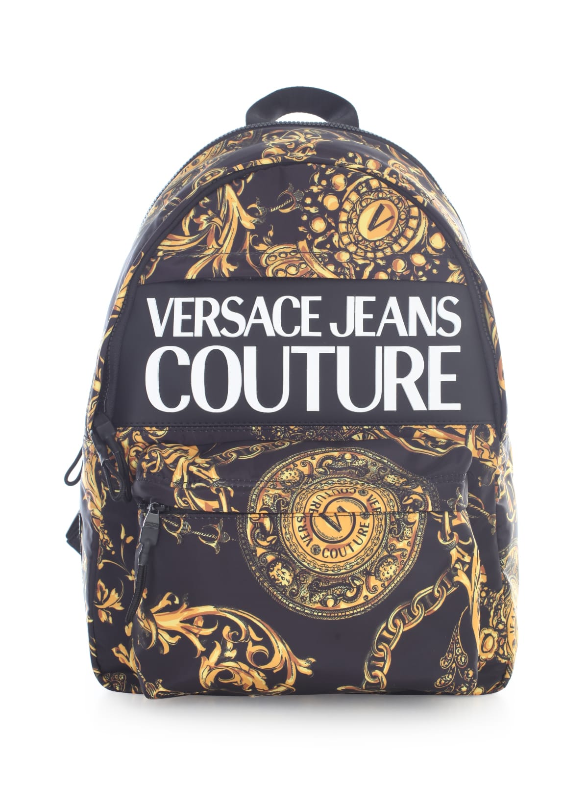 Versace Jeans Couture Sketch 1 Bags Printed Nylon Macrologo Backpack