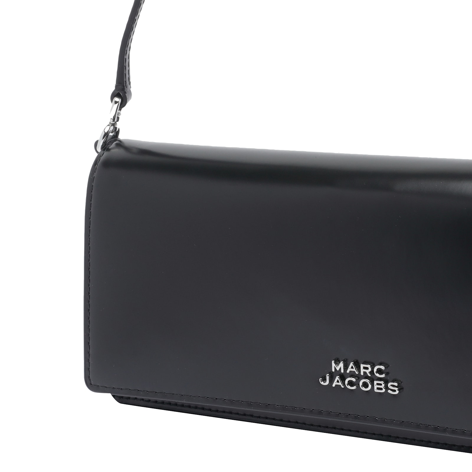Marc Jacobs The Glam Mirror Shoulder Bag In Black
