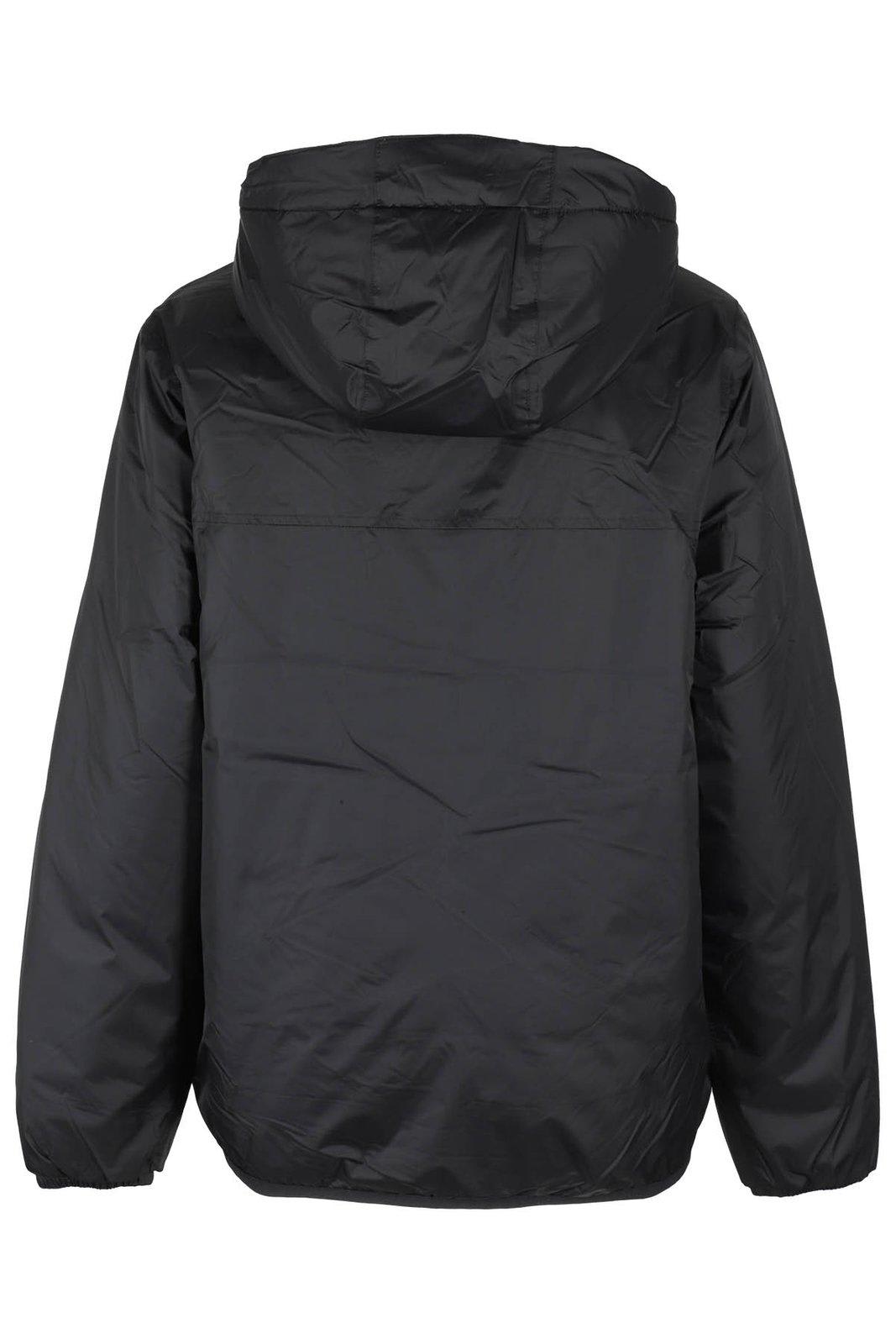 Shop K-way Le Vari 3.0 Claude Orsetto Jacket Jacket In Black Pure