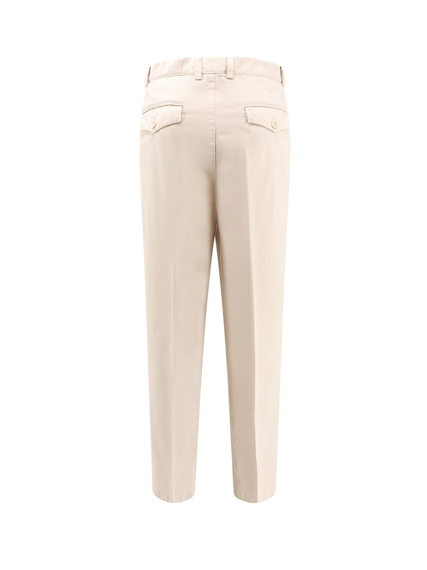 Shop Brunello Cucinelli Trouser In White