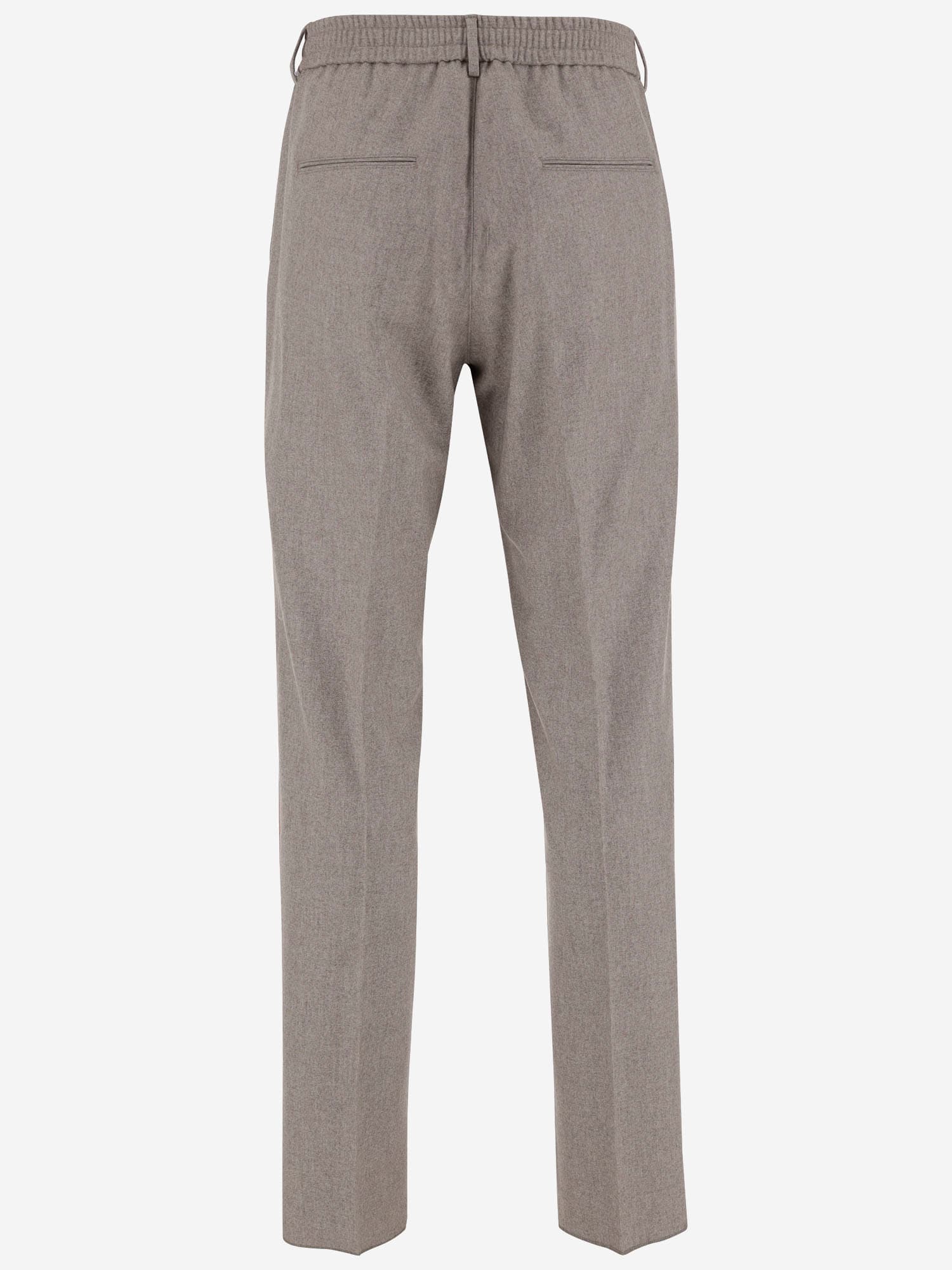 Tagliatore Drawstring Trousers In Gray
