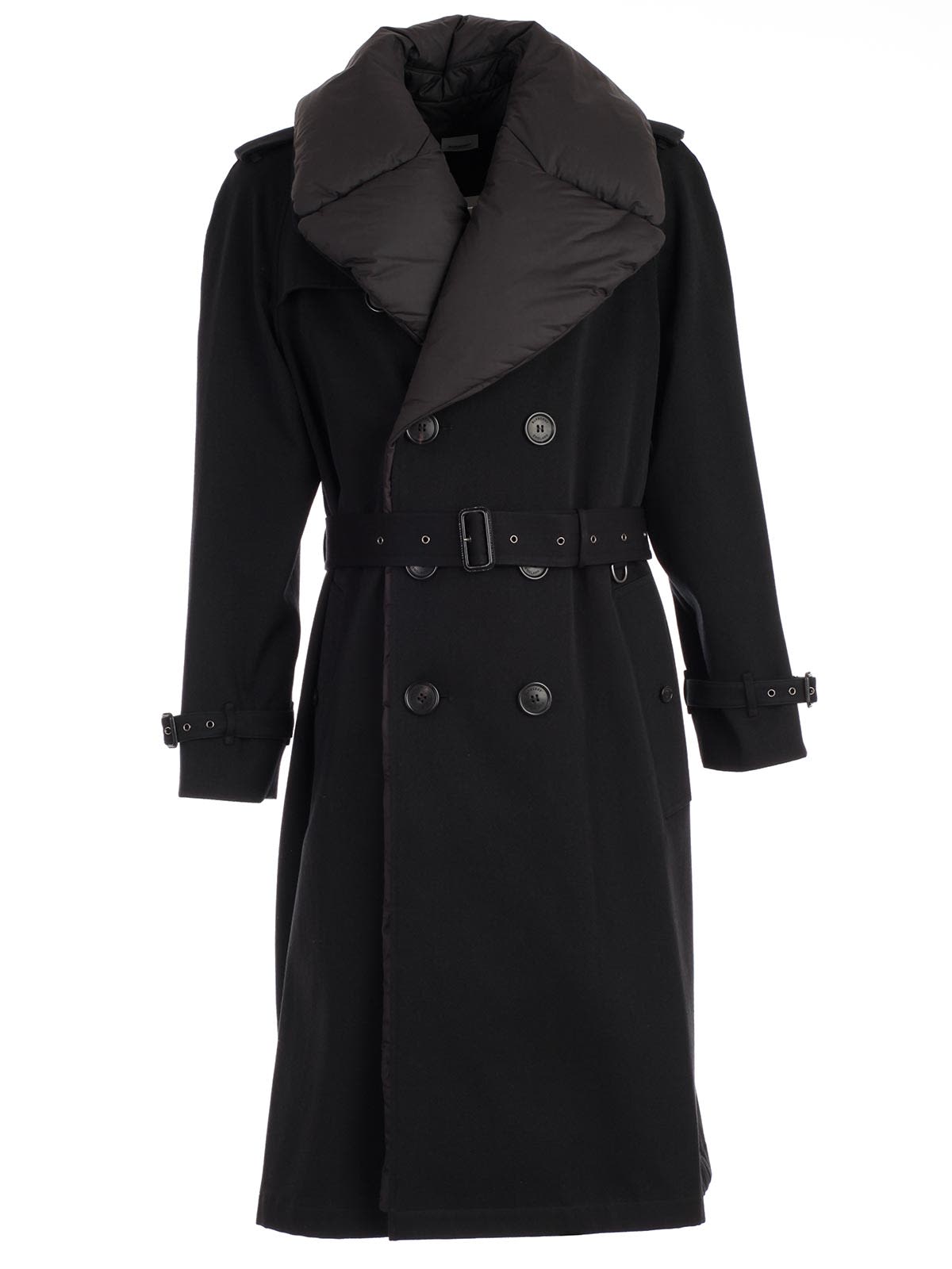 Burberry Coat W/Padded Deatchable In Black | ModeSens