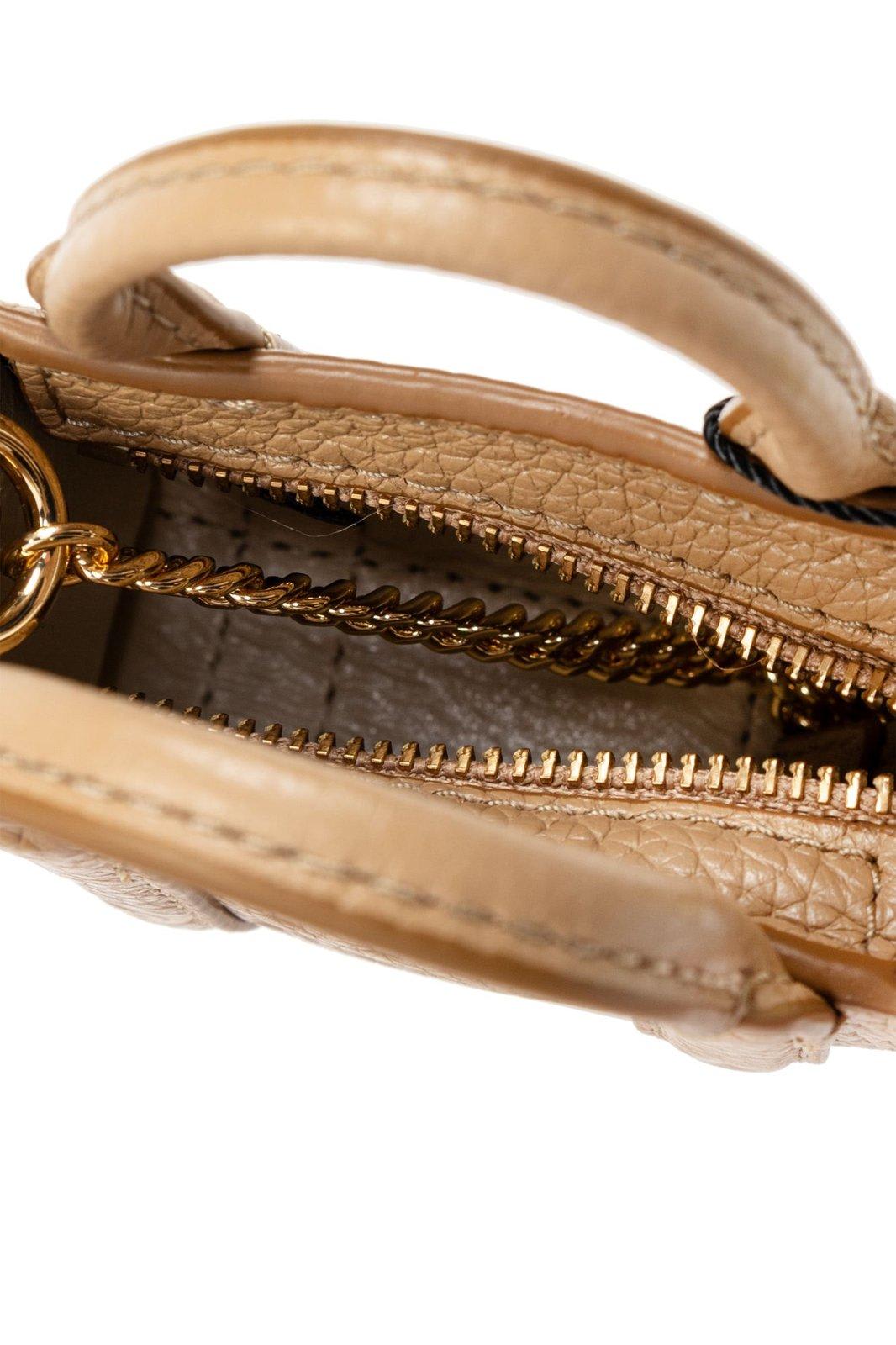 Marc Jacobs The Nano Chained Tote Bag In Camel
