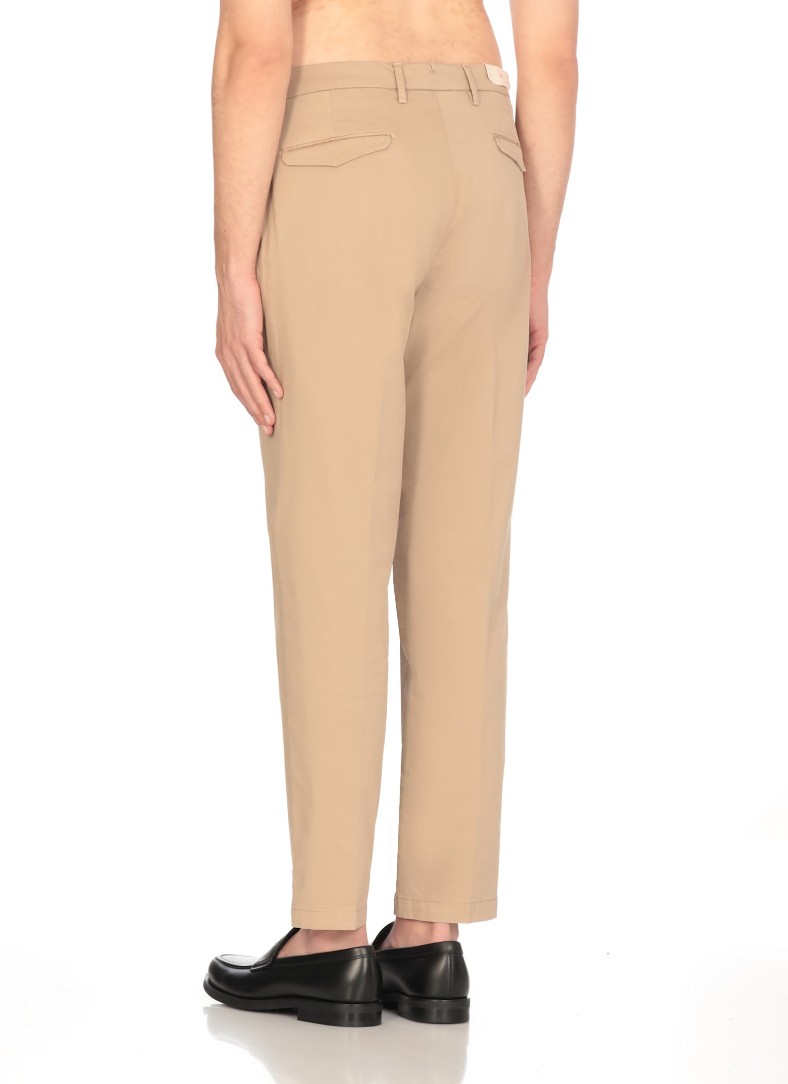 Briglia 1949 Cotton Pants In Neutral