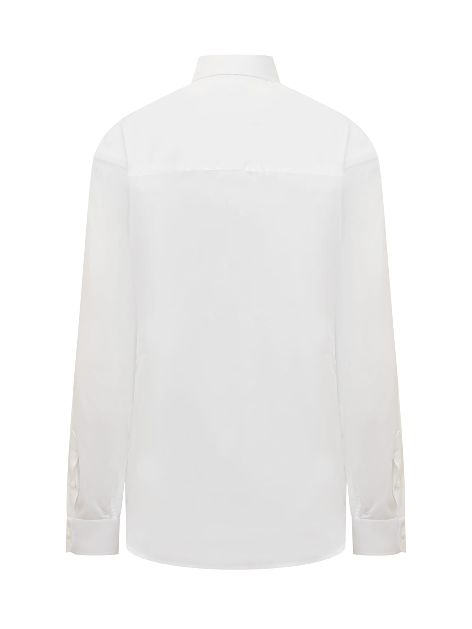 Shop Darkpark Anne Tailored Shirt In White