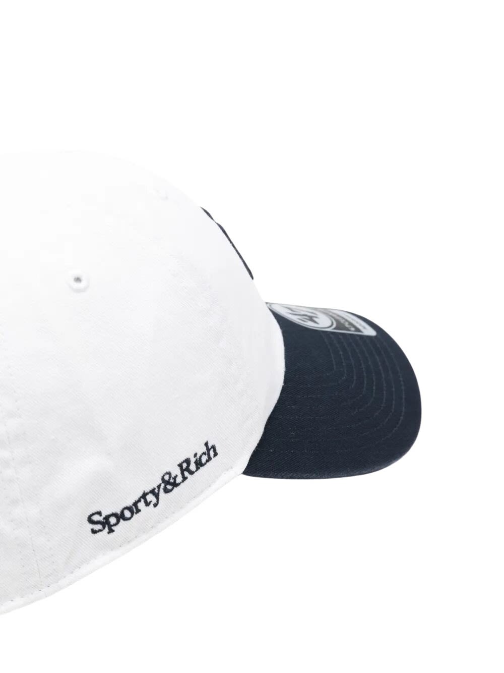 Sporty &amp; Rich Yankees Serif Hat In Blue