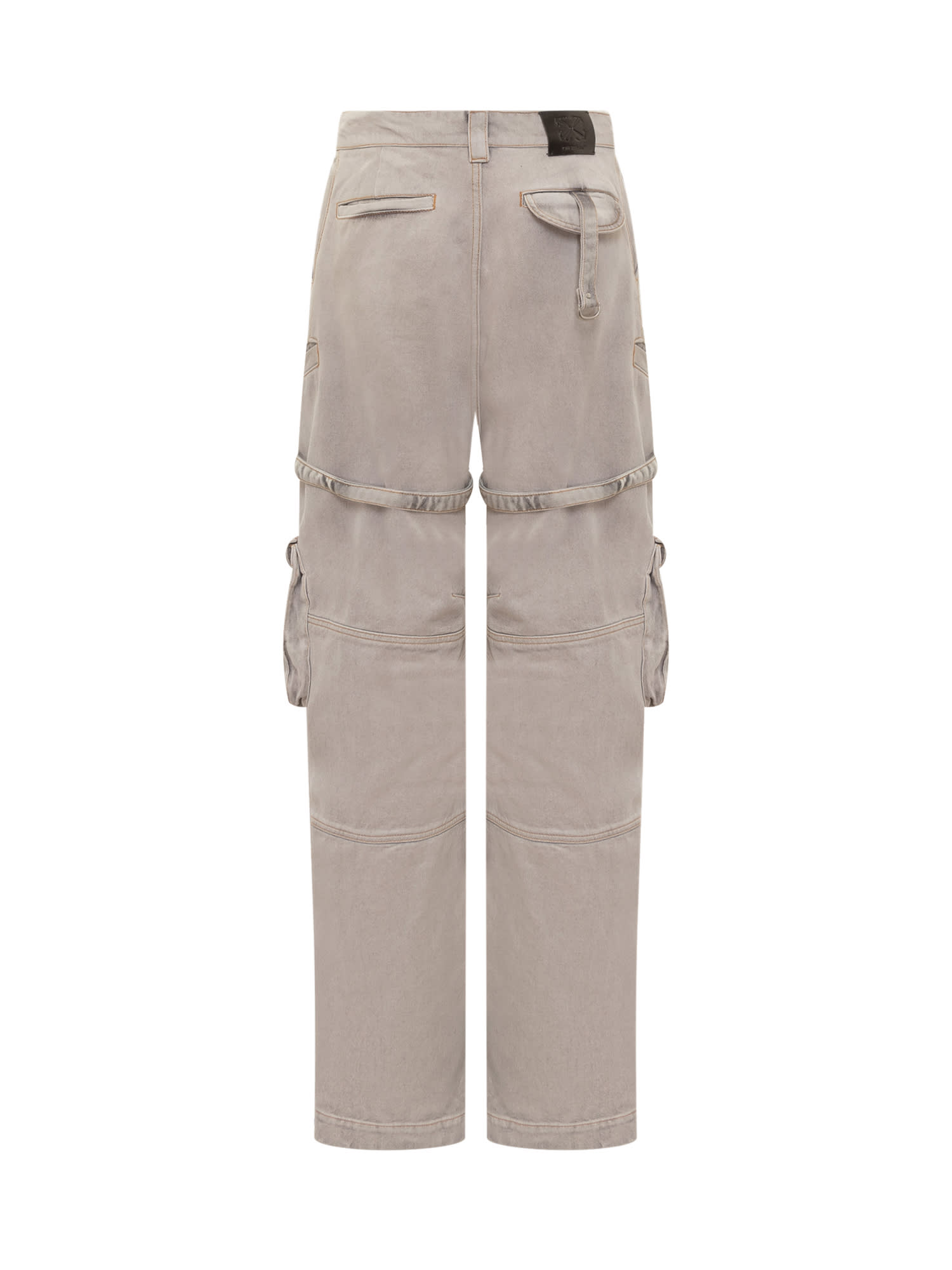 Shop Off-white Cargo Jeans In Burnished Lilac