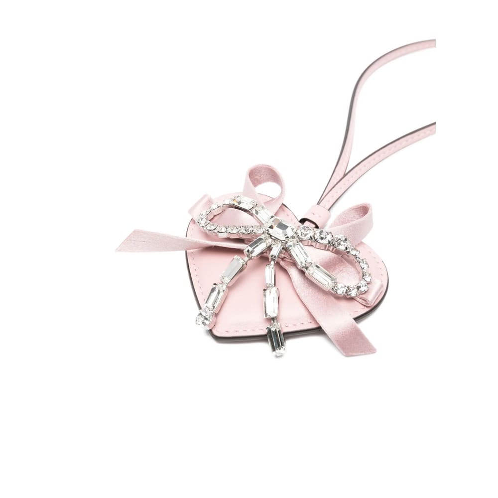 Jimmy Choo Keyring In Pink