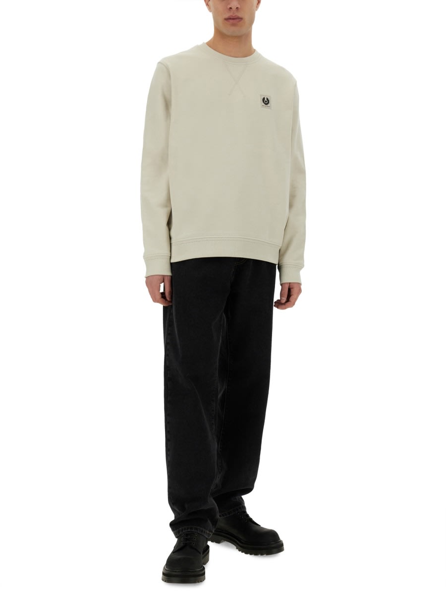 Sweatshirt With Logo Patch