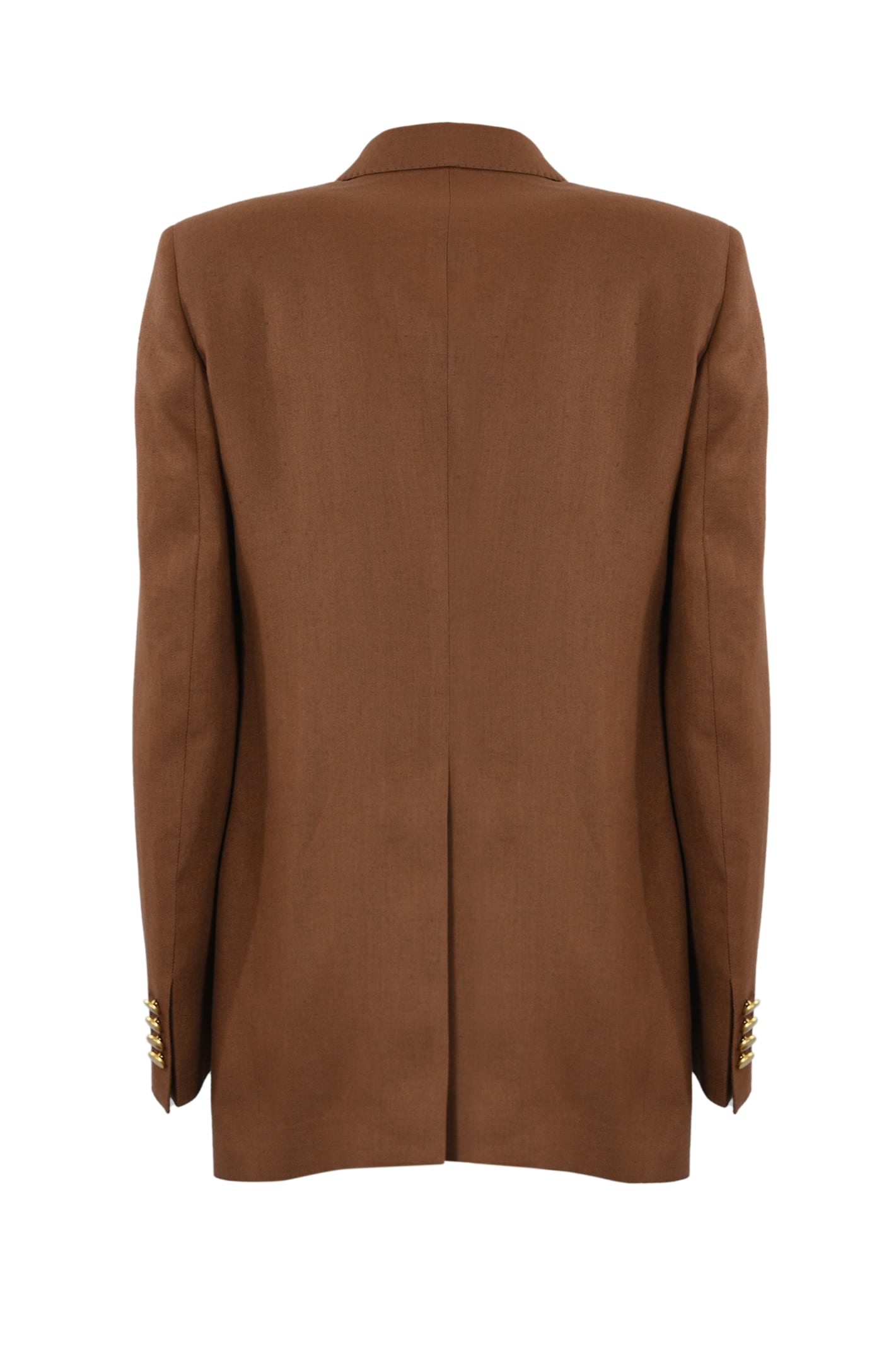 Tagliatore Jasmine Jacket In Cognac Linen In Cognac
