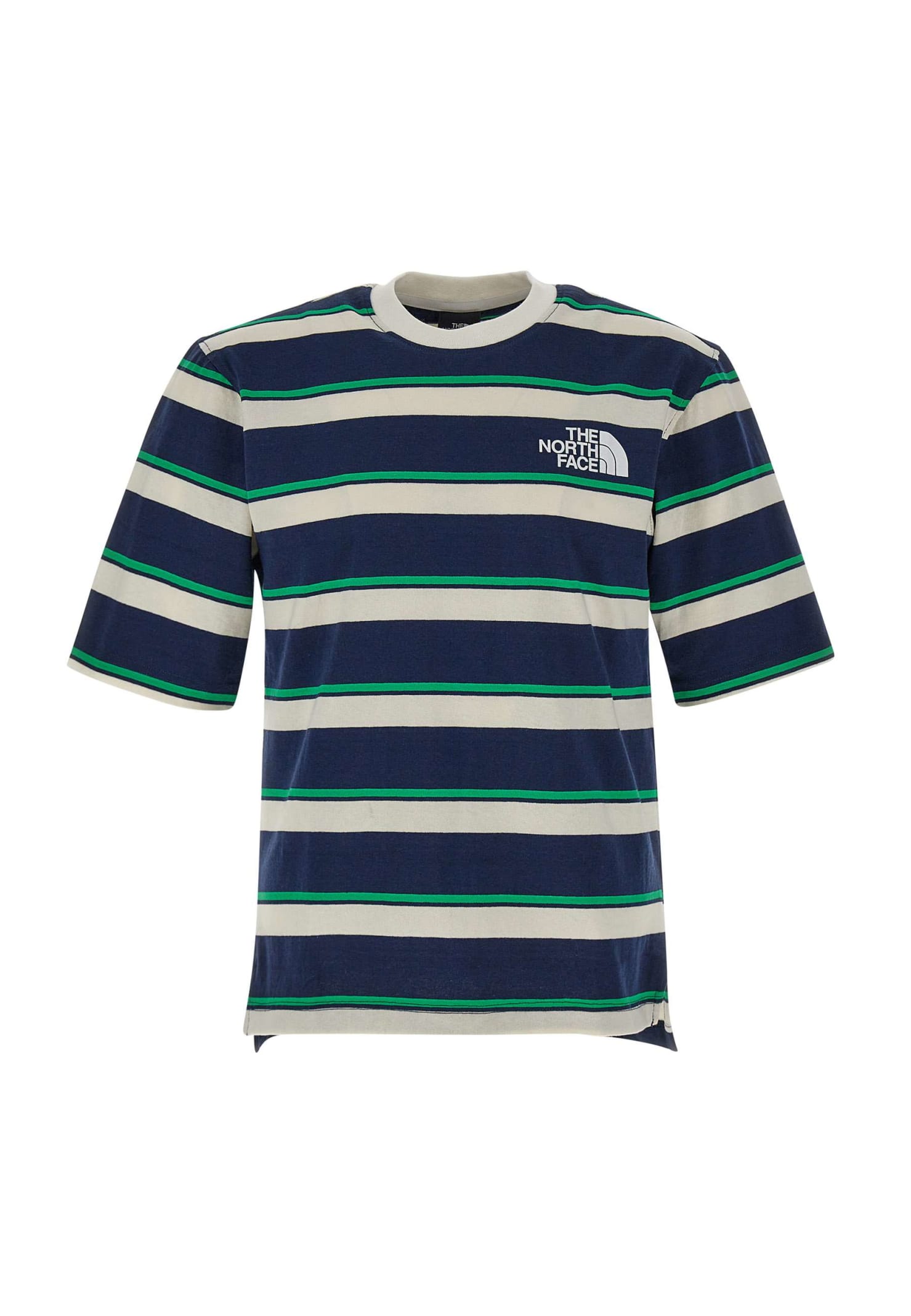 Shop The North Face Tnf Easy Tee Cotton T-shirt In Optic Emerald