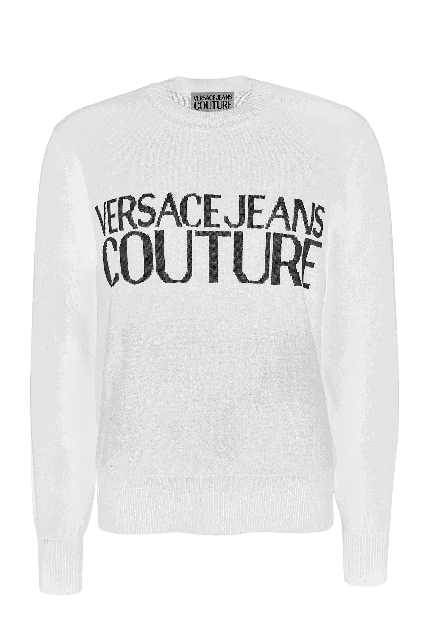 Shop Versace Jeans Couture Sweater In Black