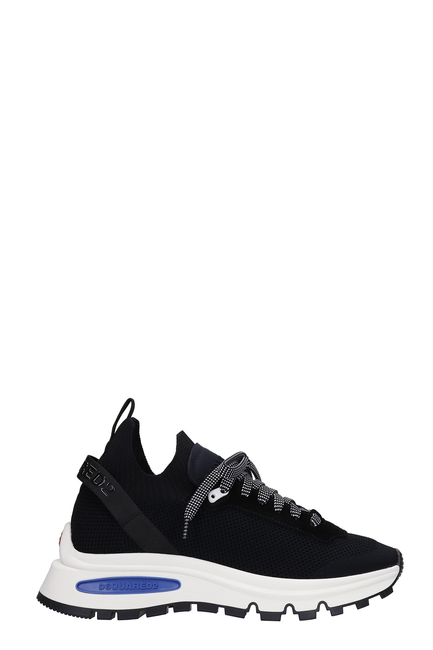 Dsquared2 Speedster Sneakers In Black Synthetic Fibers
