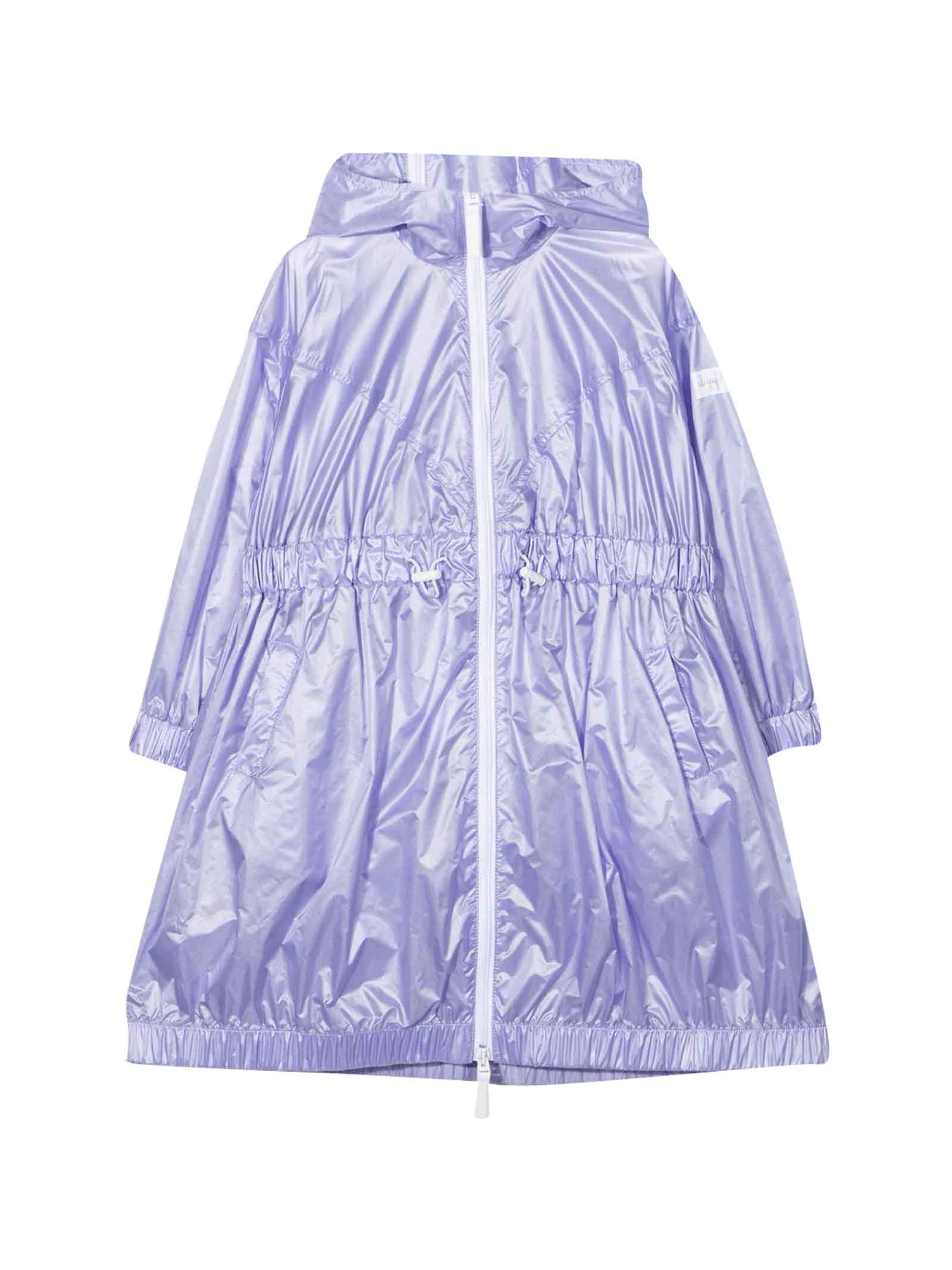 Il Gufo Girl Purple Raincoat