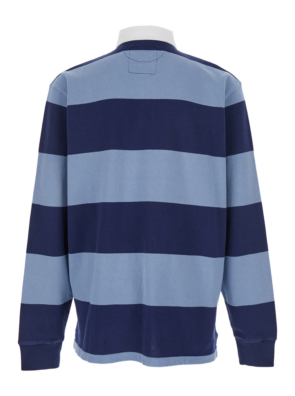 Polo Ralph Lauren Multicolor Polo Shirt With Logo Embroidery On The Front And All-over Striped Motif