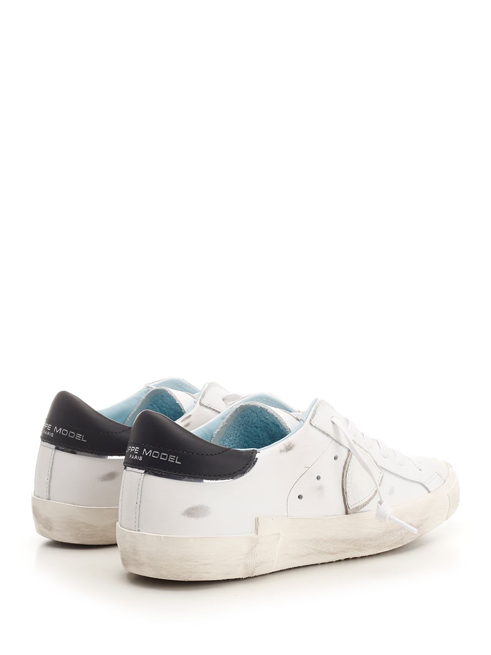 Shop Philippe Model Paris Sneakers In White