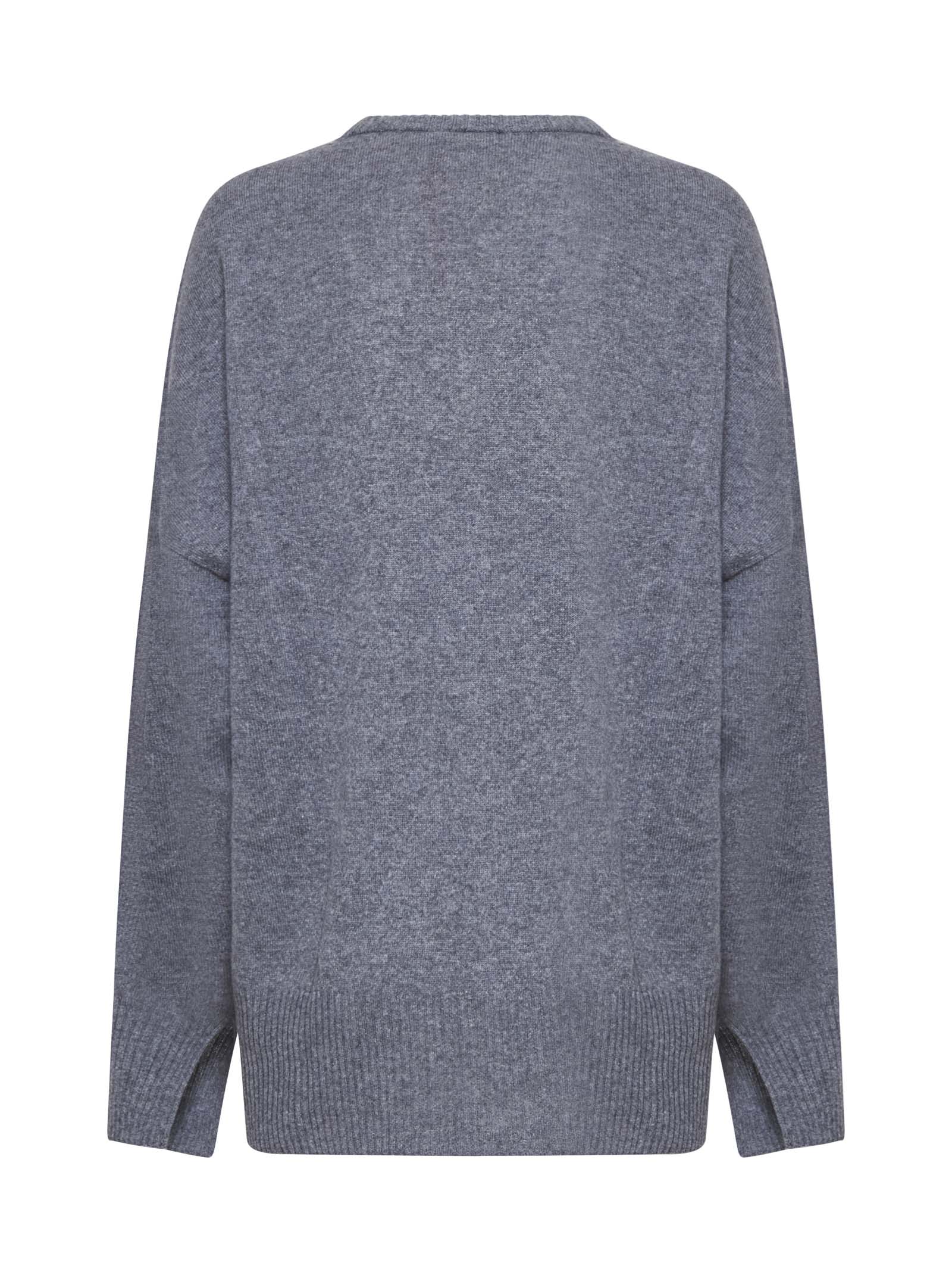 Shop Semicouture Sweater In Grey