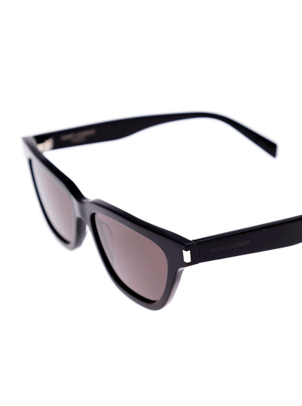 Shop Saint Laurent Womans Sl 462 Sulpice Sunglasses In Black Black Black