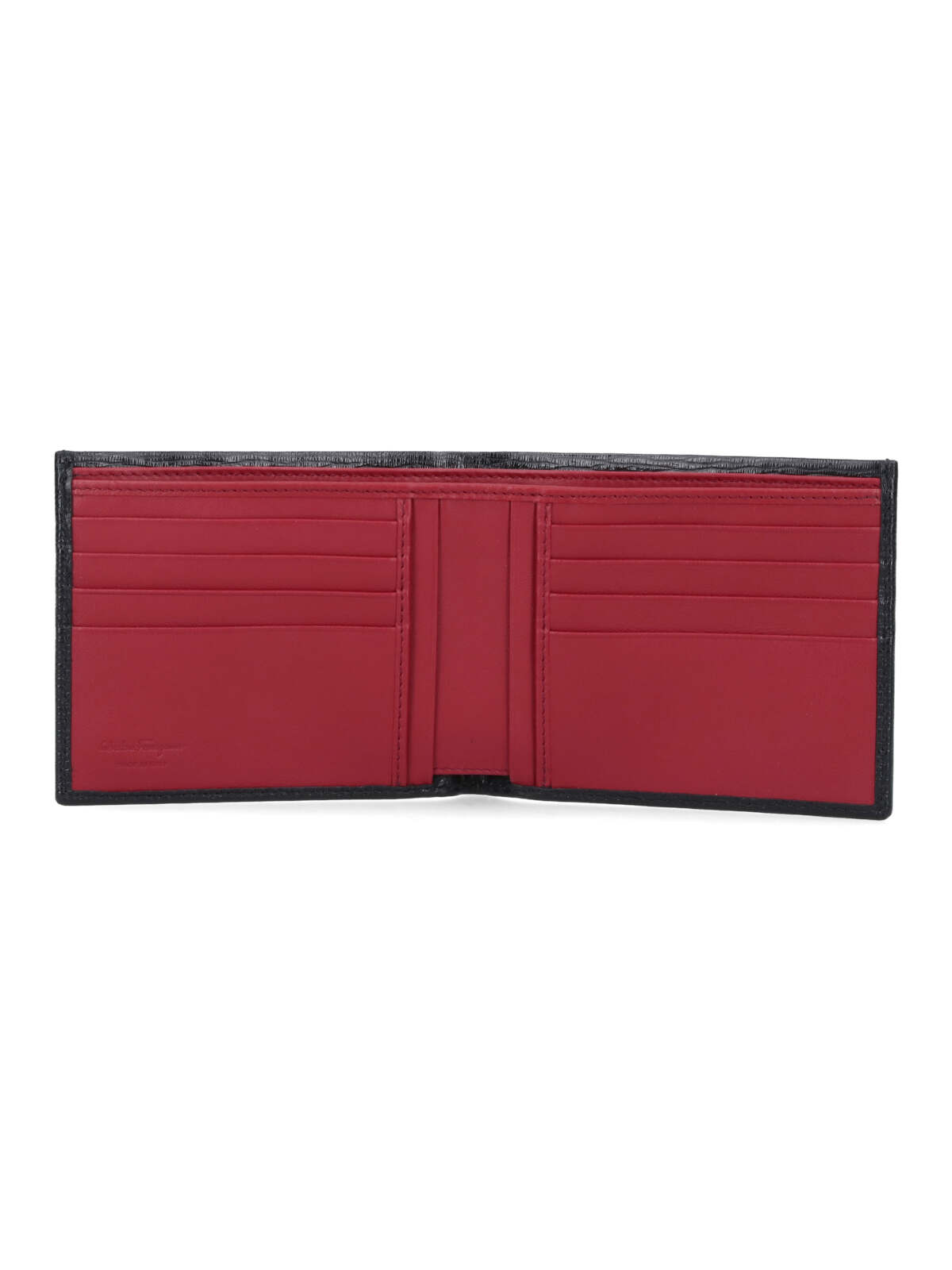 Shop Ferragamo Gancini Wallet In Black